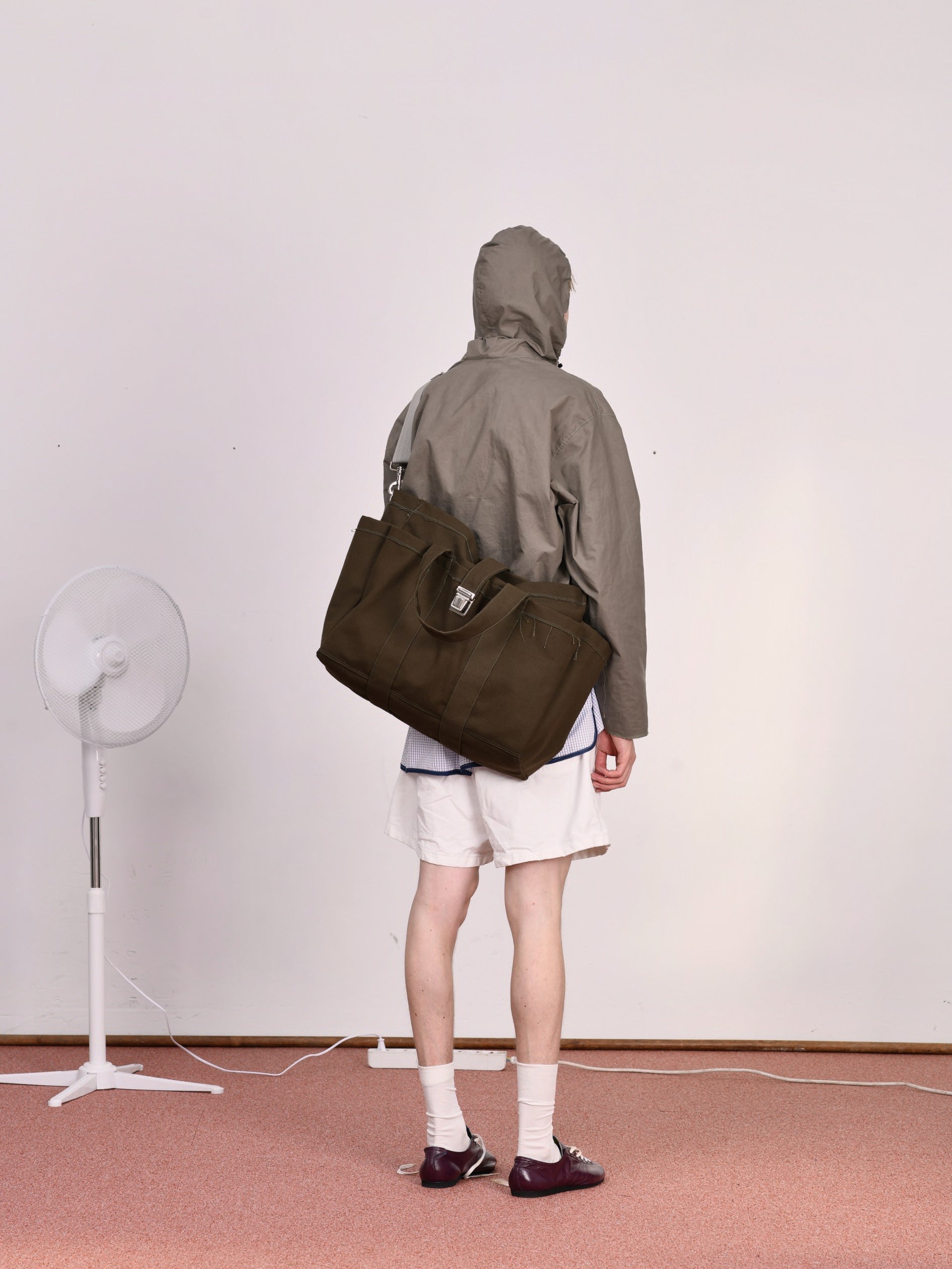 CF.23.14.01.01 WORKER SHOPPER canvas green