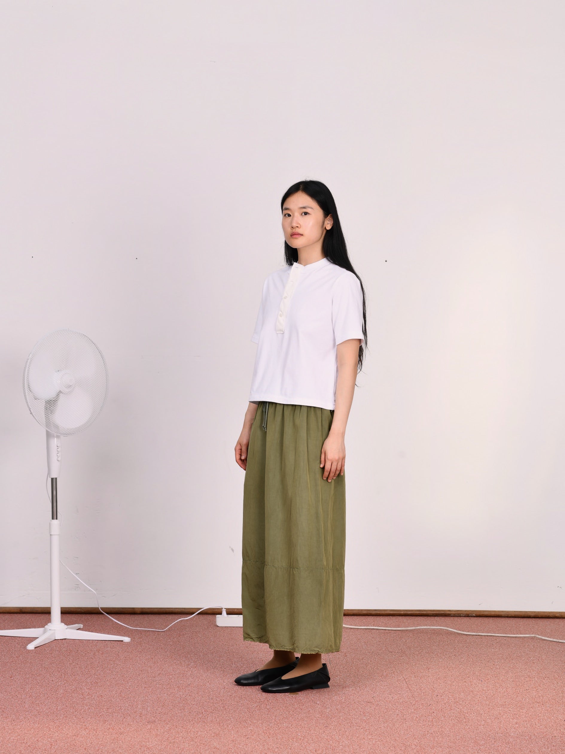 CF.23.07.01.01 UNDERSKIRT viscose green sage