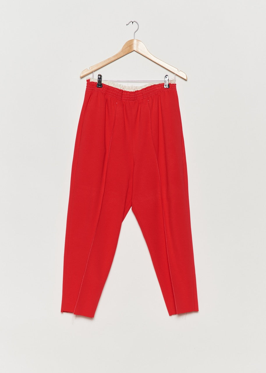 CF.13.06.07.01 TRACK PANTS PUNTA JERSEY RED