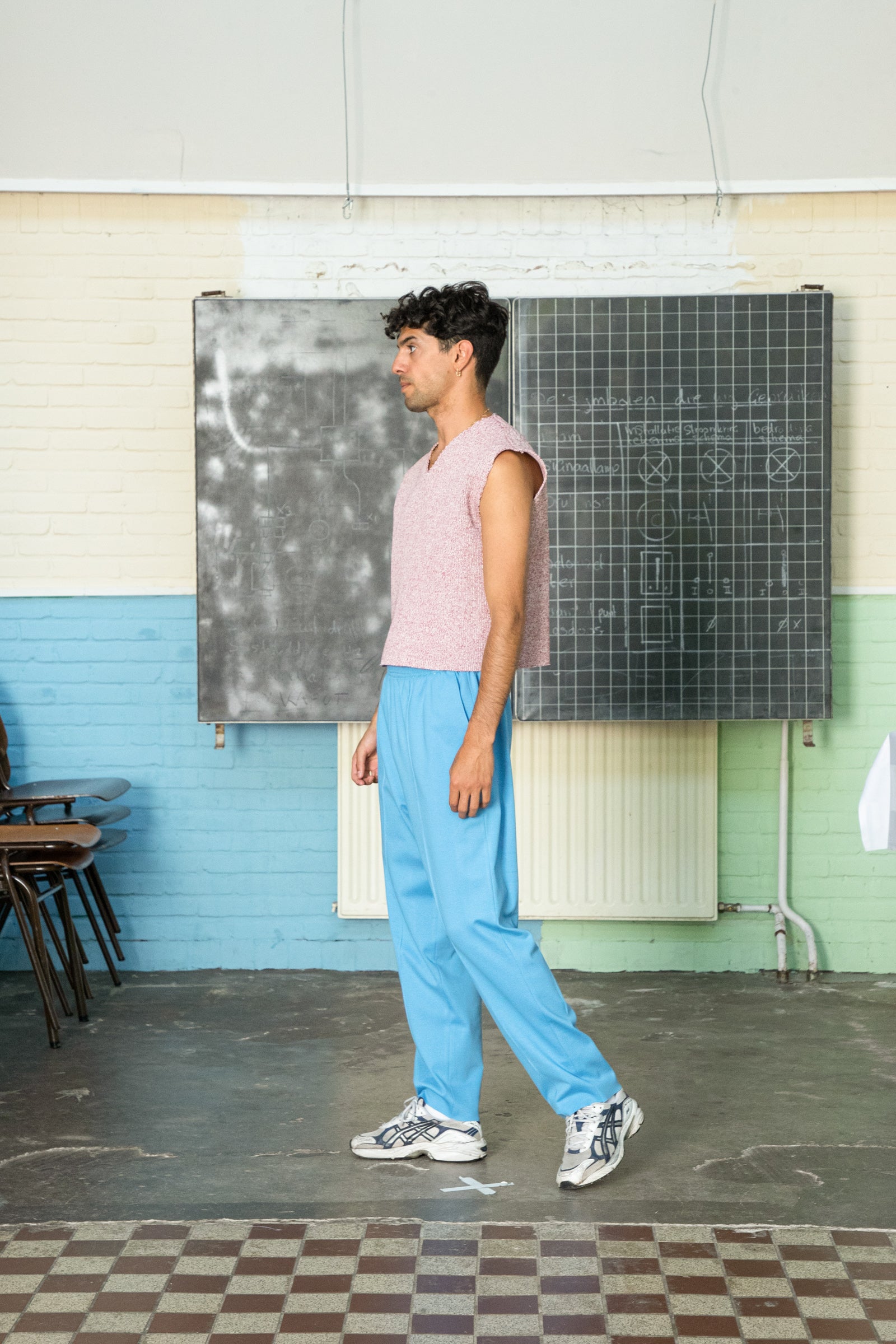 CF.13.06.07.01 TRACK PANTS blue
