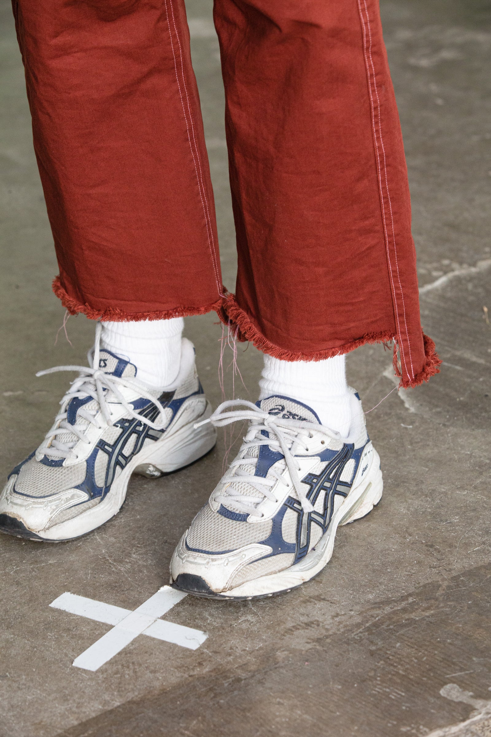 CF.15.06.09.02 WORKER PANTS red