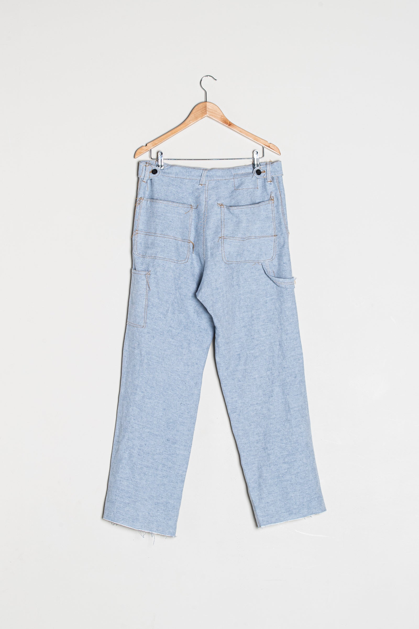 CF.15.06.09.02 WORKER PANTS denim blue