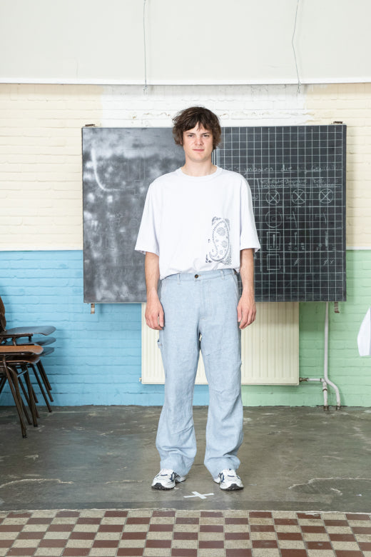 CF.15.06.09.02 WORKER PANTS denim blue