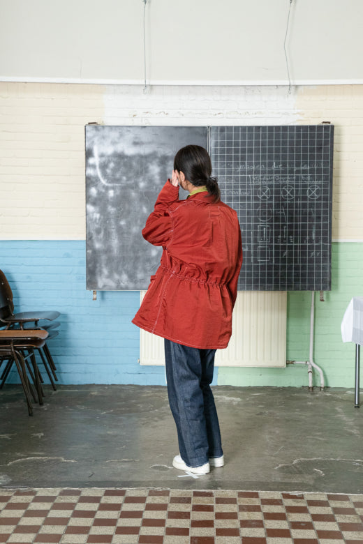 CF.15.09.05.02 DOUBLE WORKER JACKET red