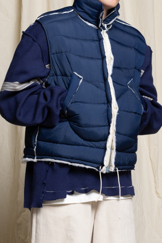 CF.16.05.02.01 BODY WARMER navy