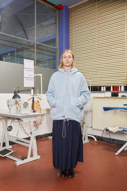 CF.17.02.03.01 ZIP HOODIE SWEAT blue – Camiel Fortgens CF.17.02.03.01 ZIP HOODIE SWEAT blue – Camiel Fortgens