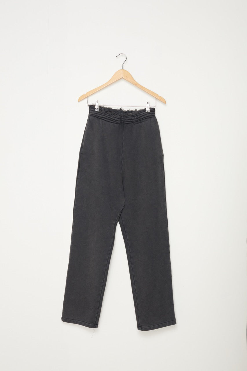 CF.18.02.03.01 SWEAT PANTS HEAVY SWEAT BLACK OLD DYE