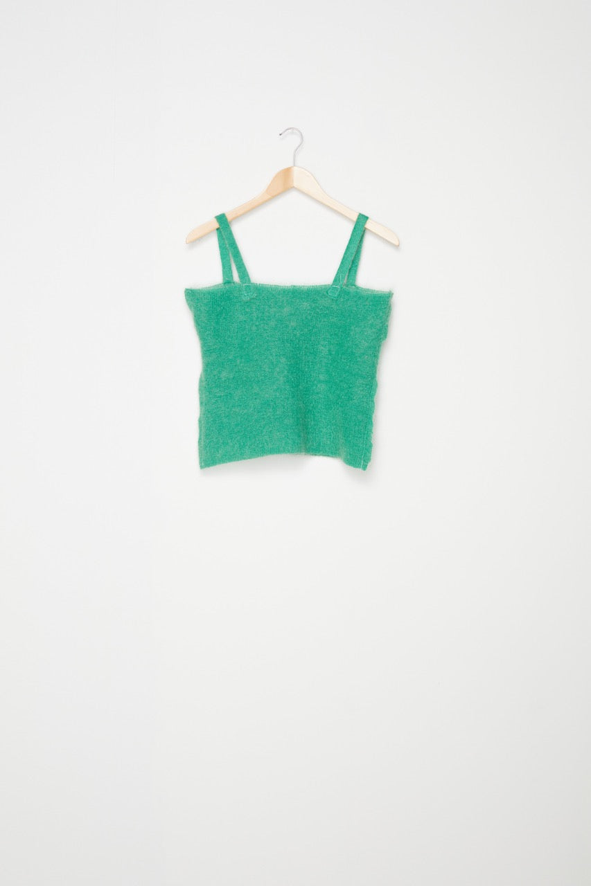 CF.18.03.06.01 FITTED KNIT TOP green