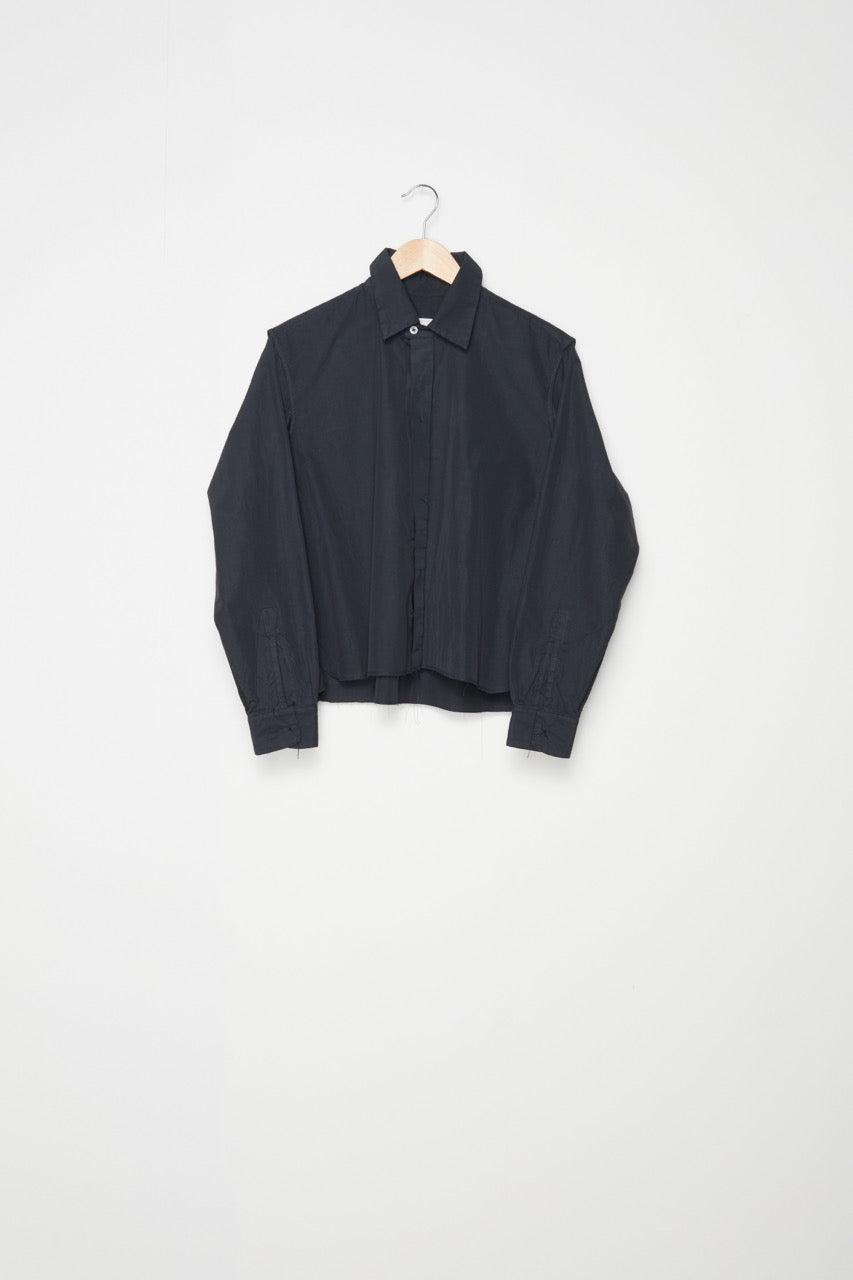 CF.18.04.01.01 INSIDE-OUT BASIC SHIRT black