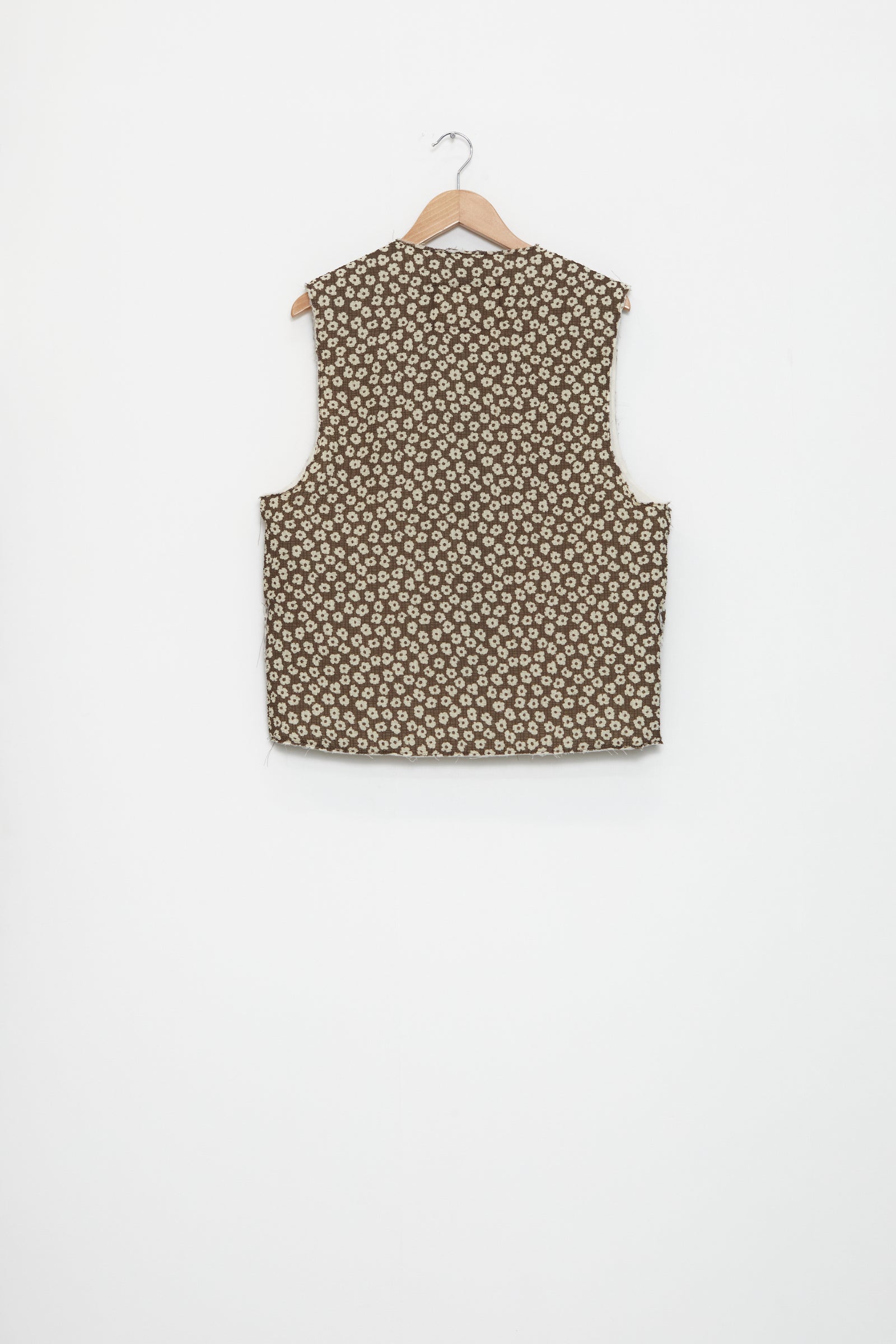 CF.19.05.01.02 LINER VEST brown/white