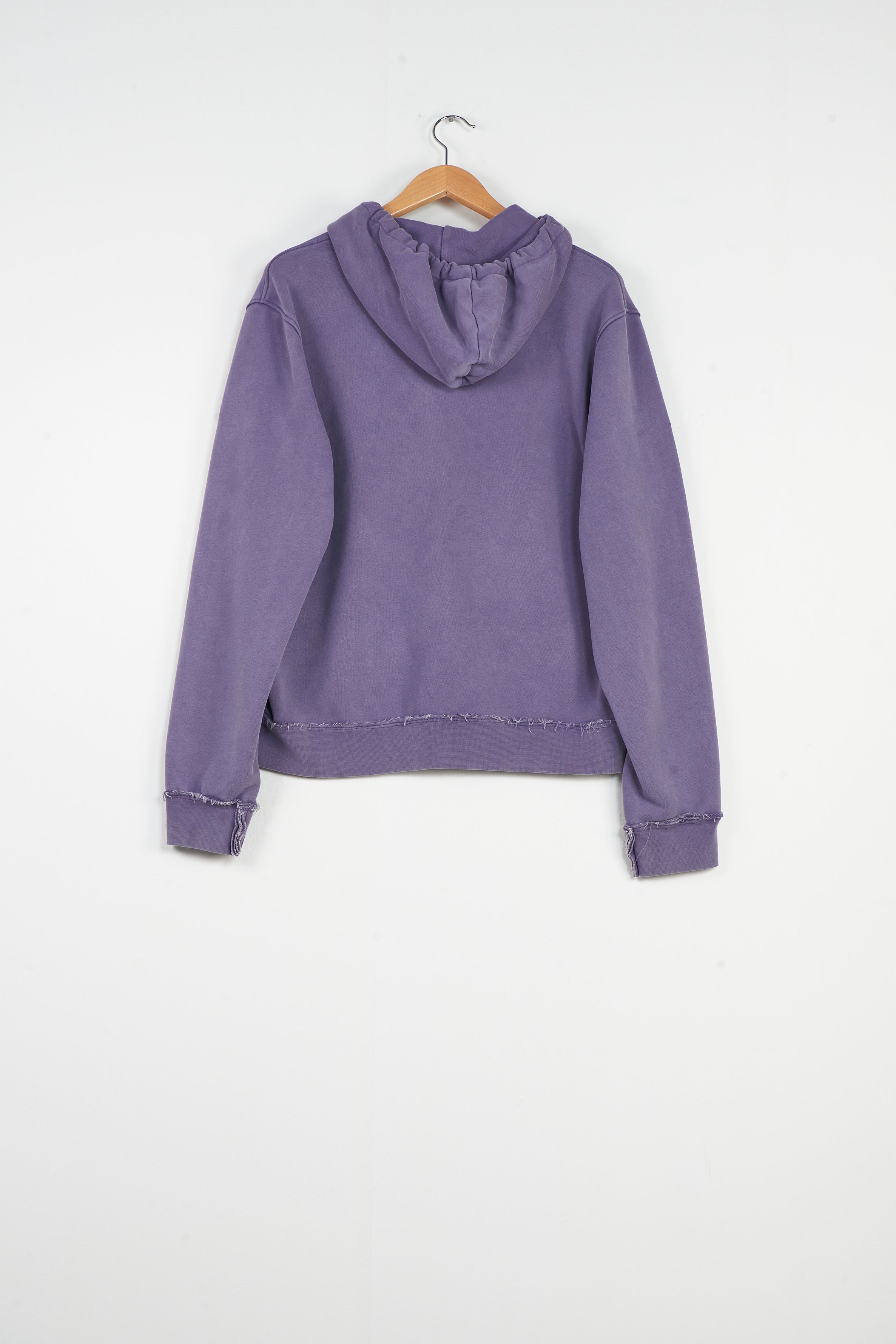 CF.20.02.01.01 FITTED ZIP HOODIE dark purple