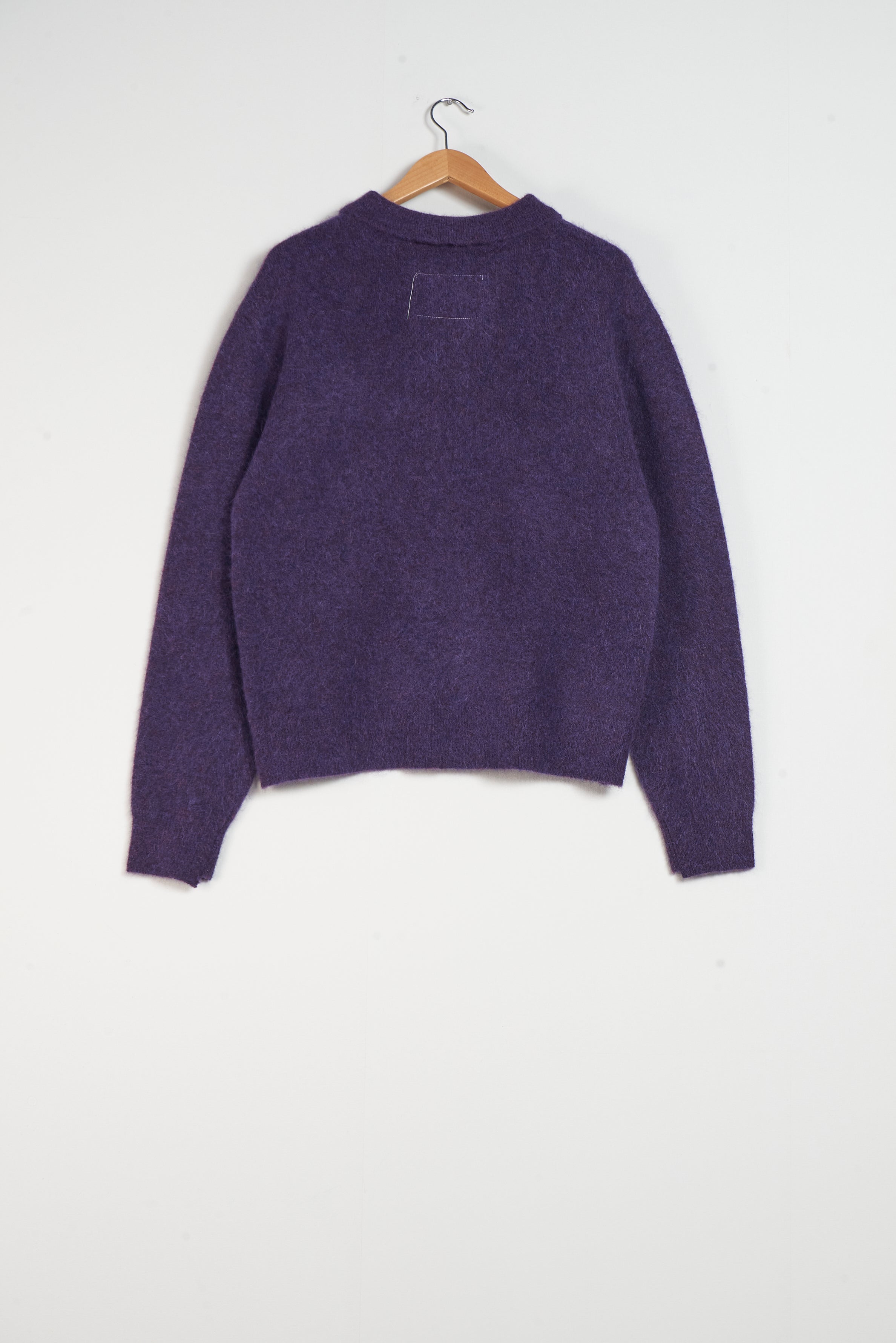 CF.20.03.04.01 HAIRY CARDIGAN purple