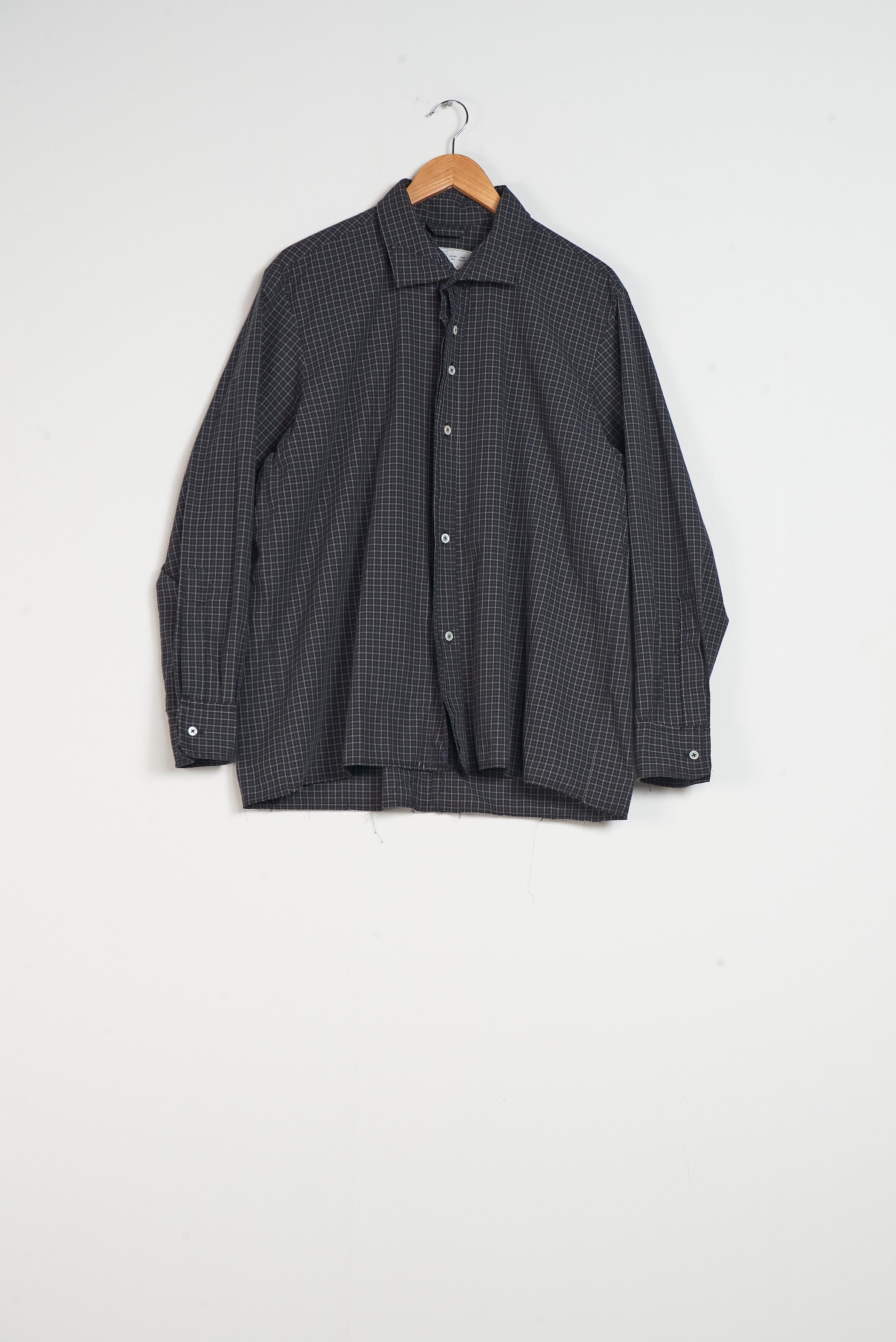 CF.20.04.02.02 FOLDED SHIRT black check