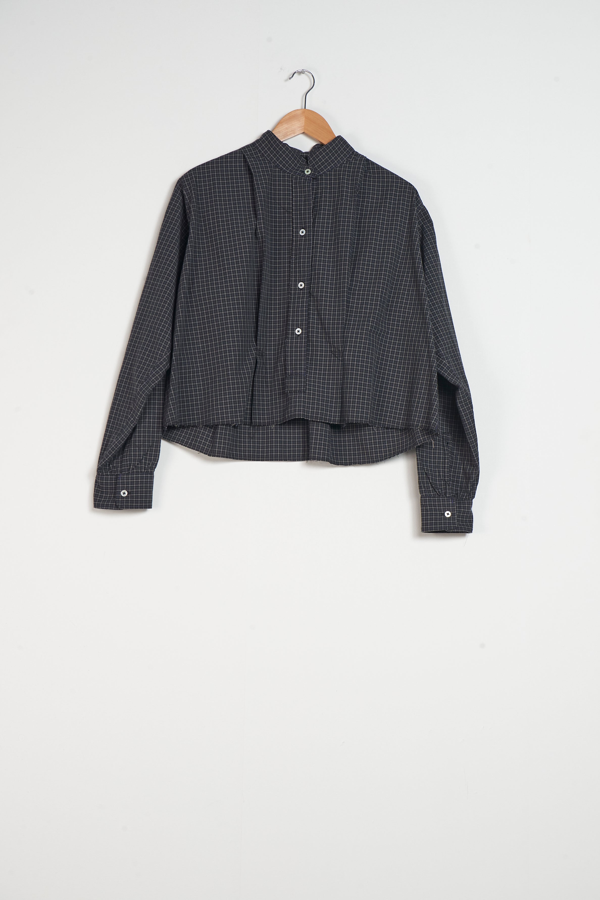 CF.20.04.05.02 ANORAK SHIRT black check