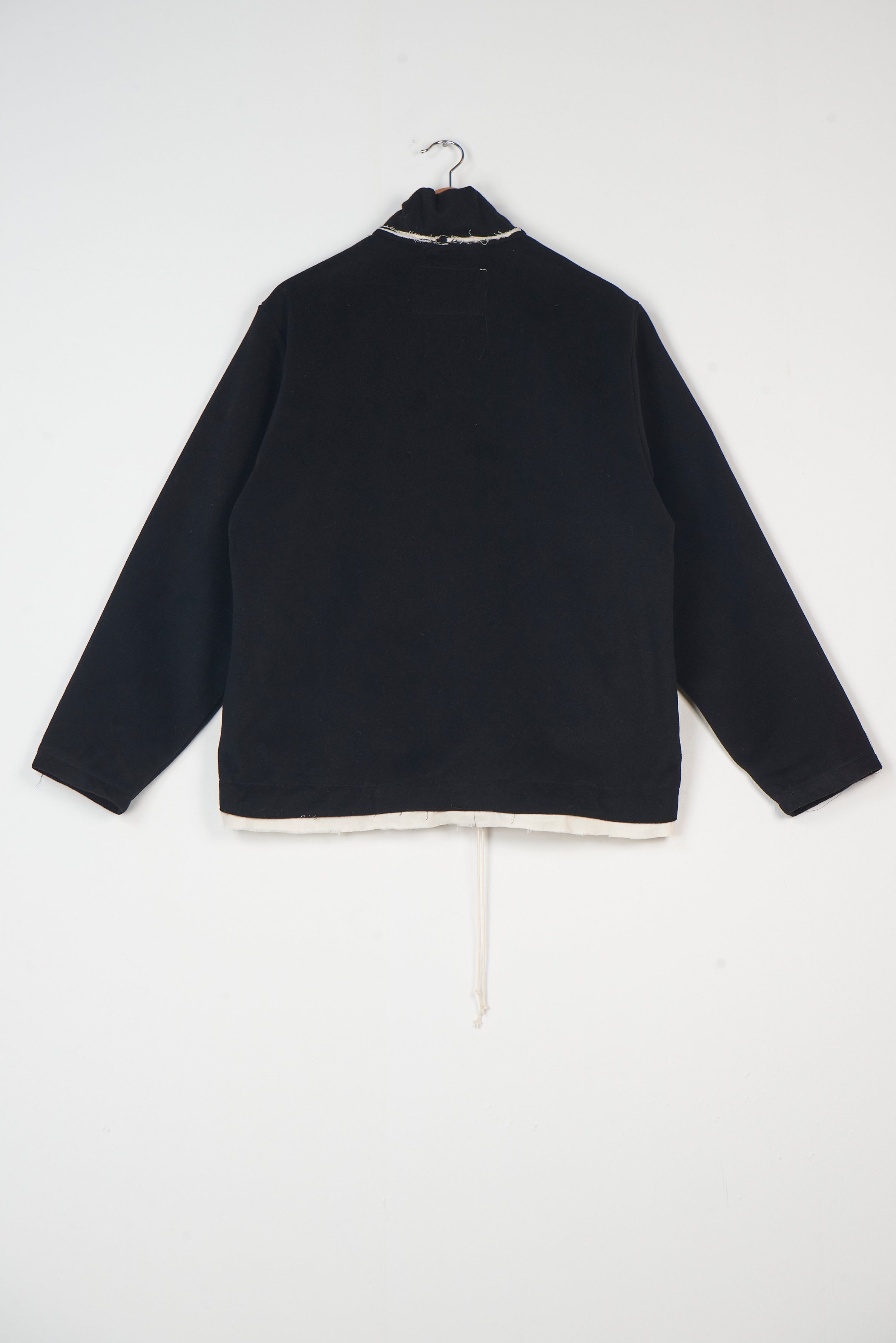 CF.20.09.03.01 FLEECE ANORAK black