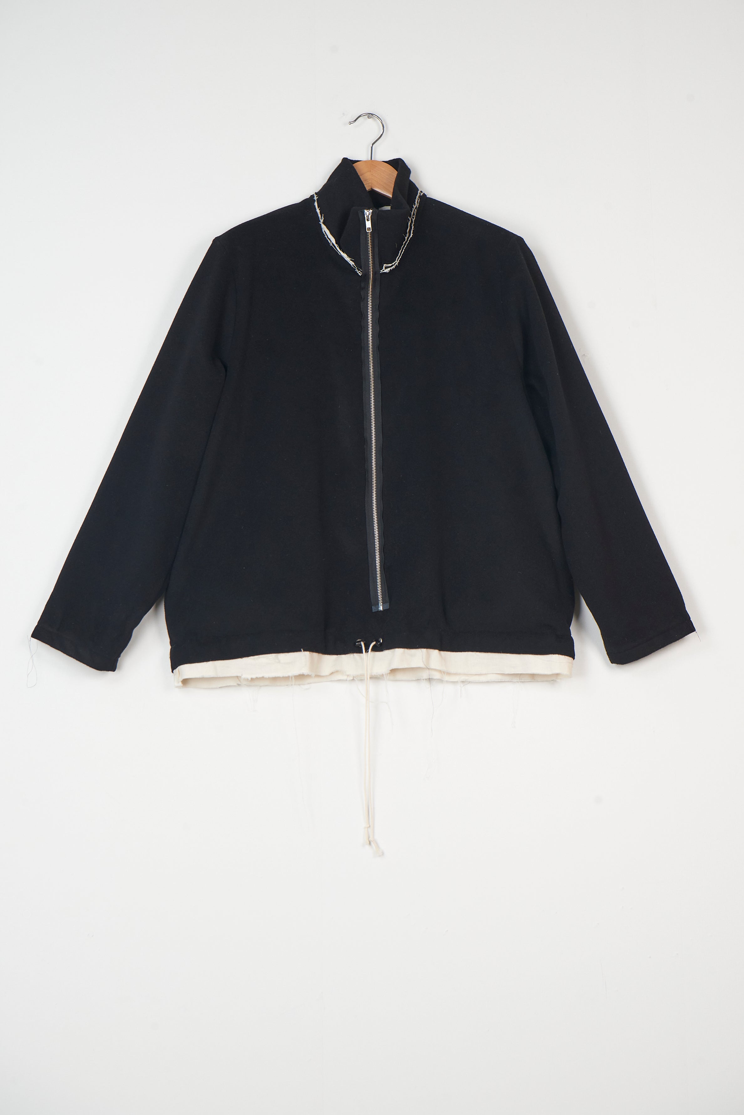 CF.20.09.03.01 FLEECE ANORAK black
