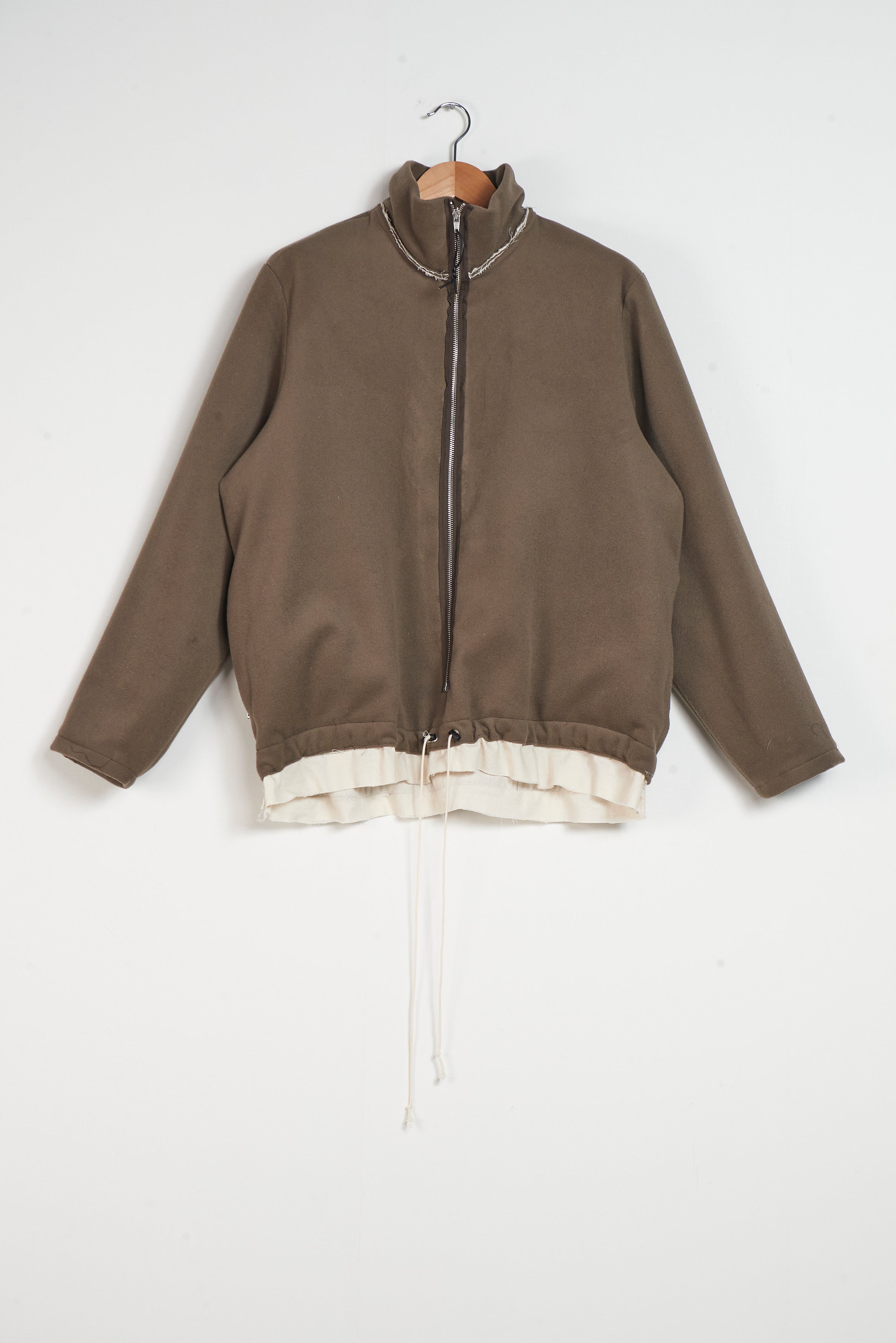 CF.20.09.03.01 FLEECE ANORAK taupe