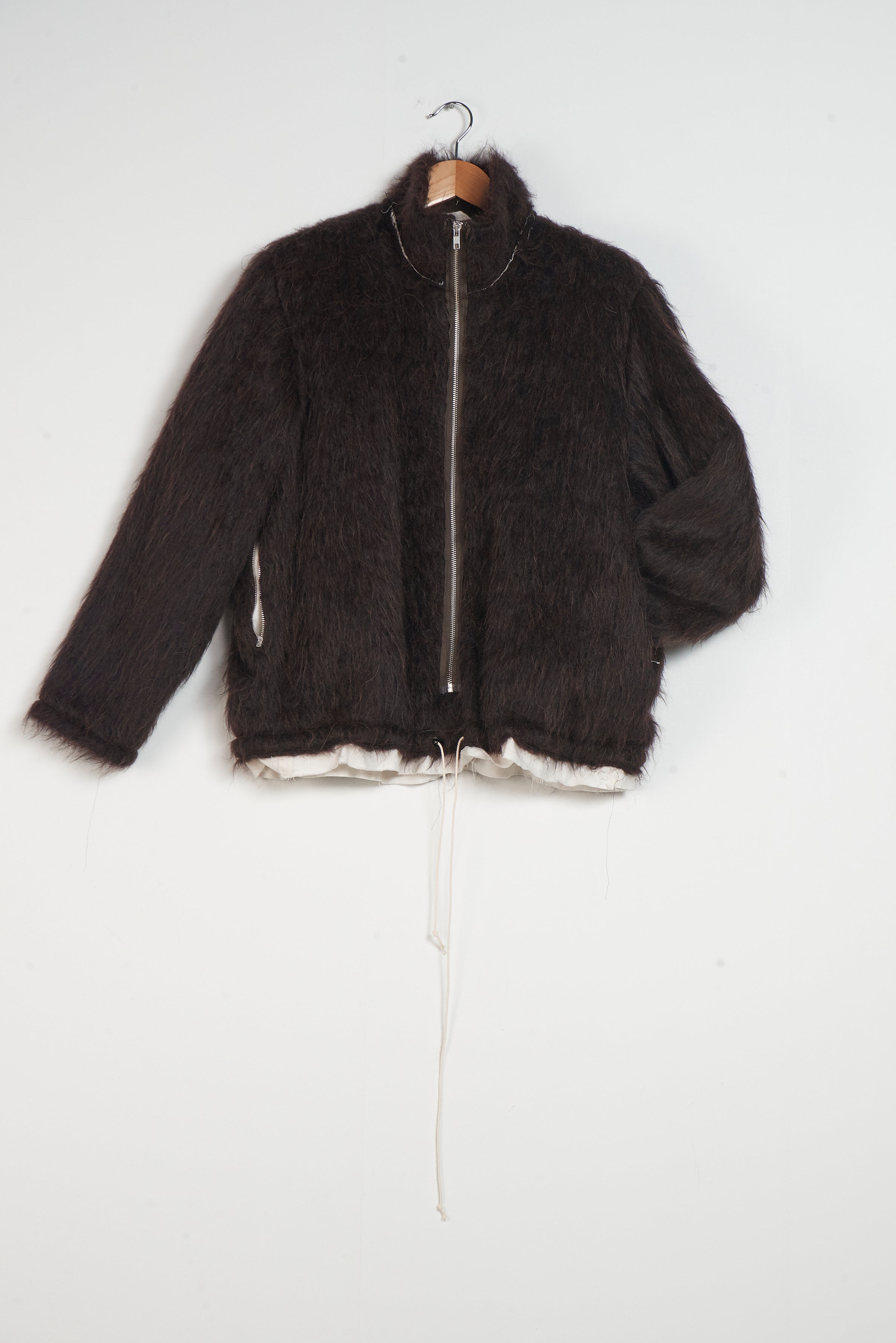 CF.20.09.03.02 FLEECE ANORAK hairy brown