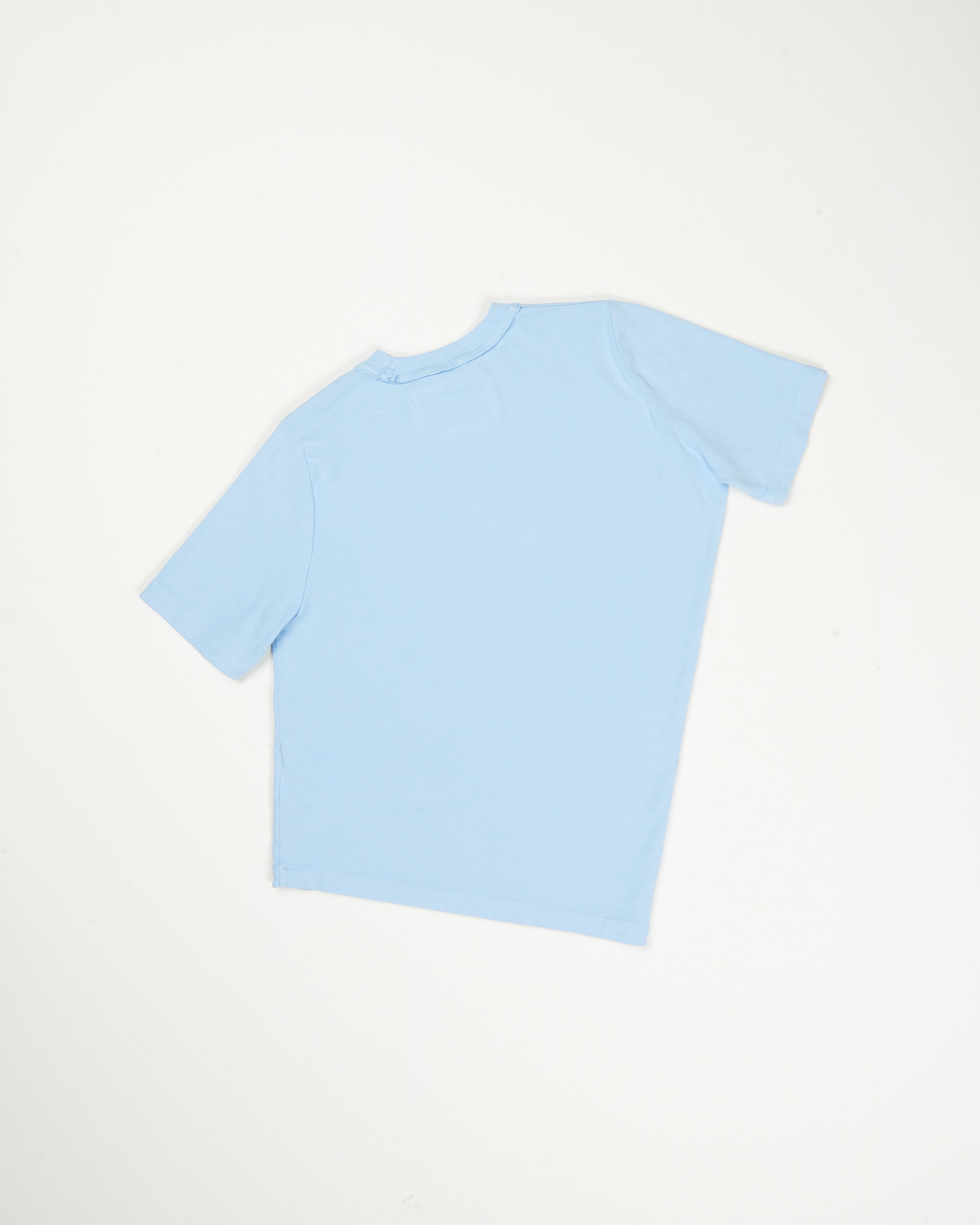 CF.21.01.04.01 TWISTED NORMAL TEE rib jersey light blue