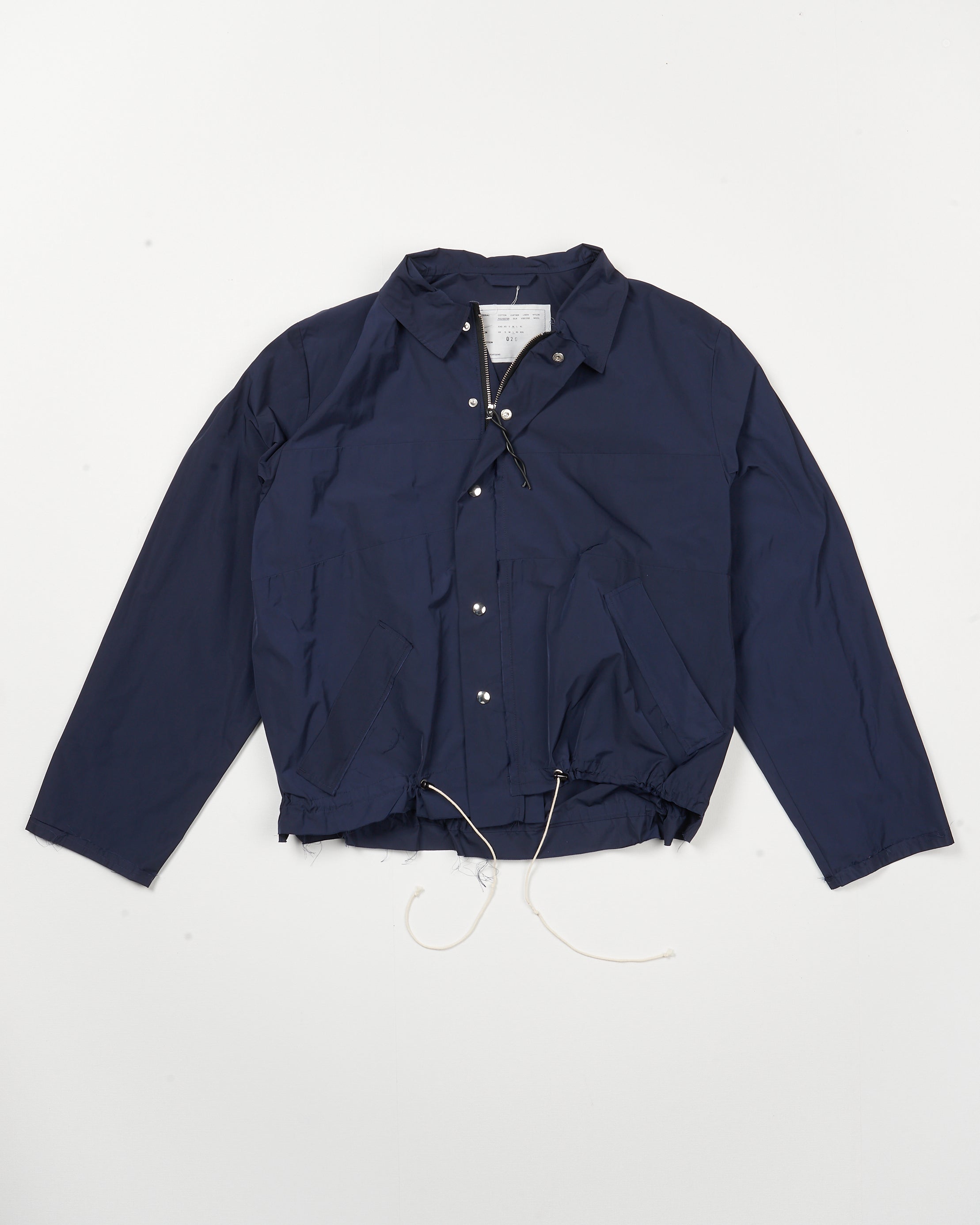 CF.21.09.01.02 SIMPLE JACKET technical twill navy – Camiel Fortgens
