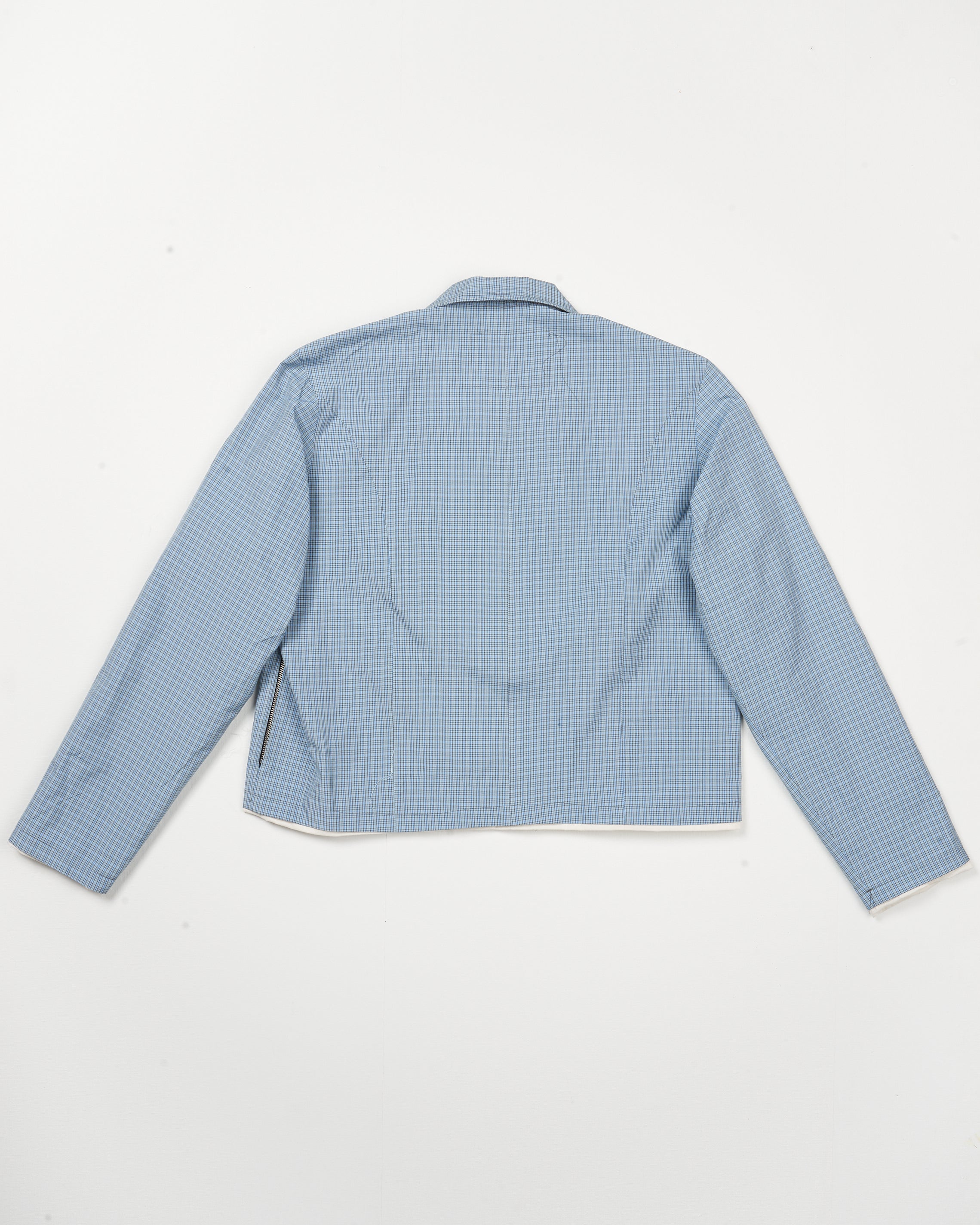 CF.21.09.06.01 FITTED ZIP JACKET check – Camiel Fortgens