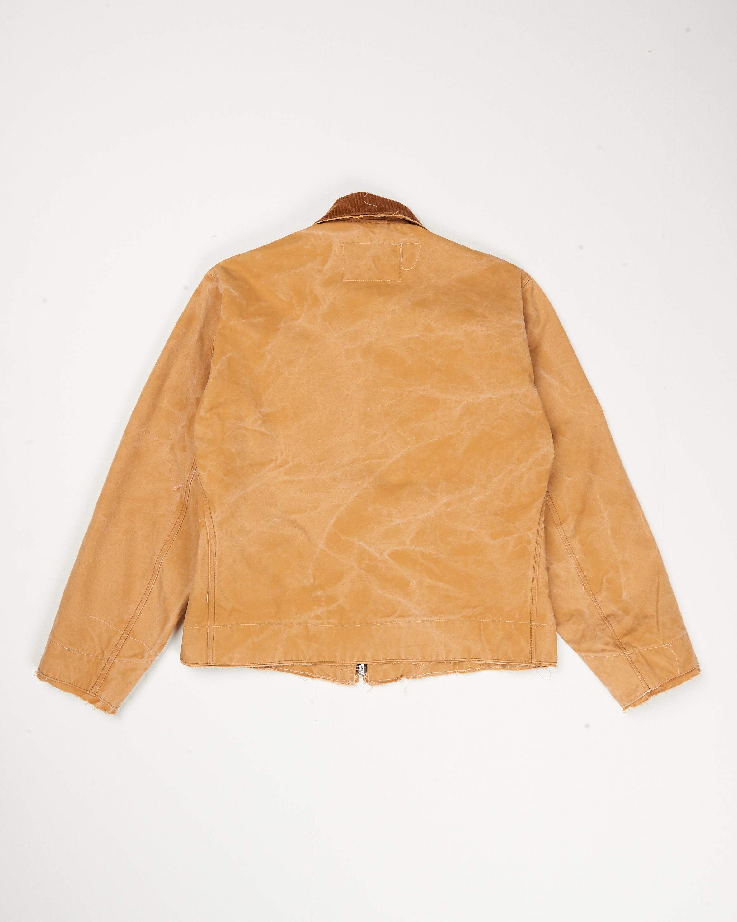 CF.21.10.01.01 WORKER JACKET washed canvas sand vintage wash