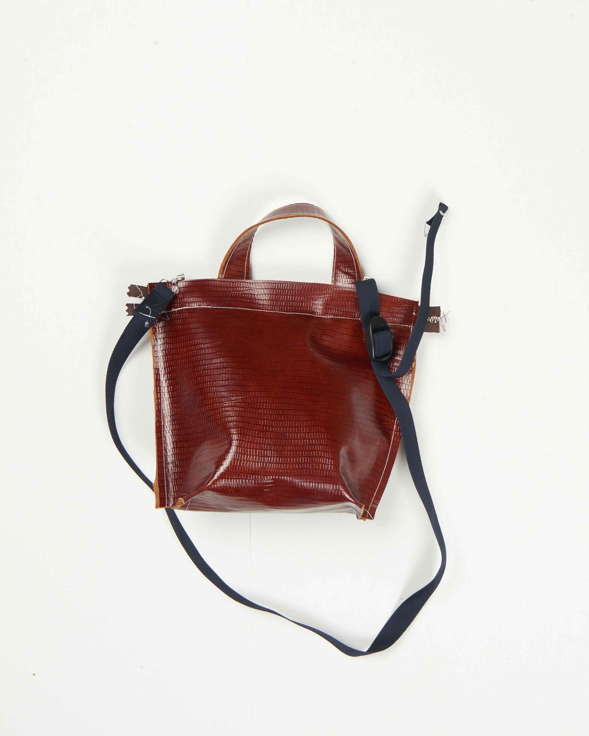 CF.21.11.06.03 MINI SHOPPER leather brown croc