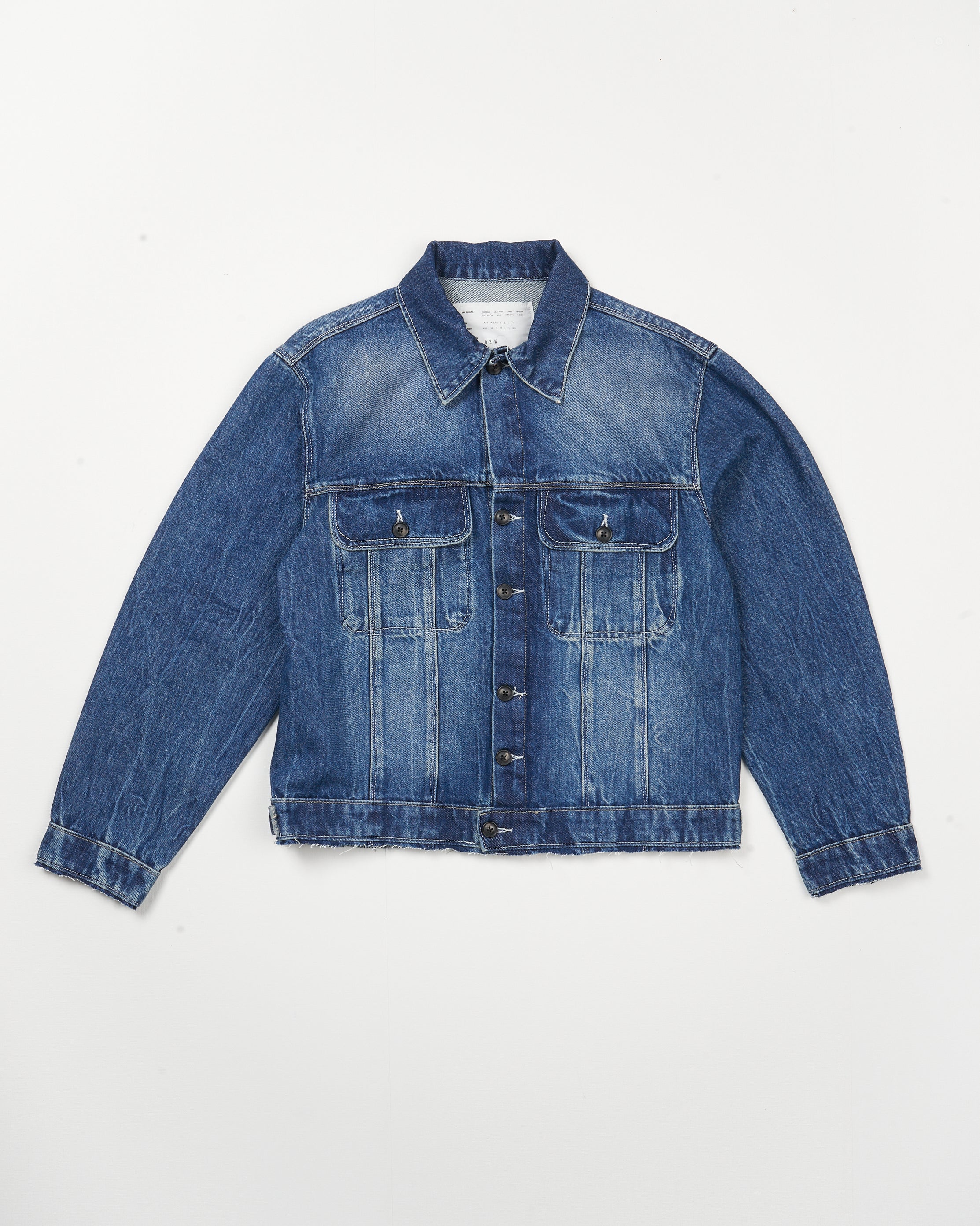 CF.21.15.01.03 TRUCKER DENIM JACKET vintage wash denim vintage