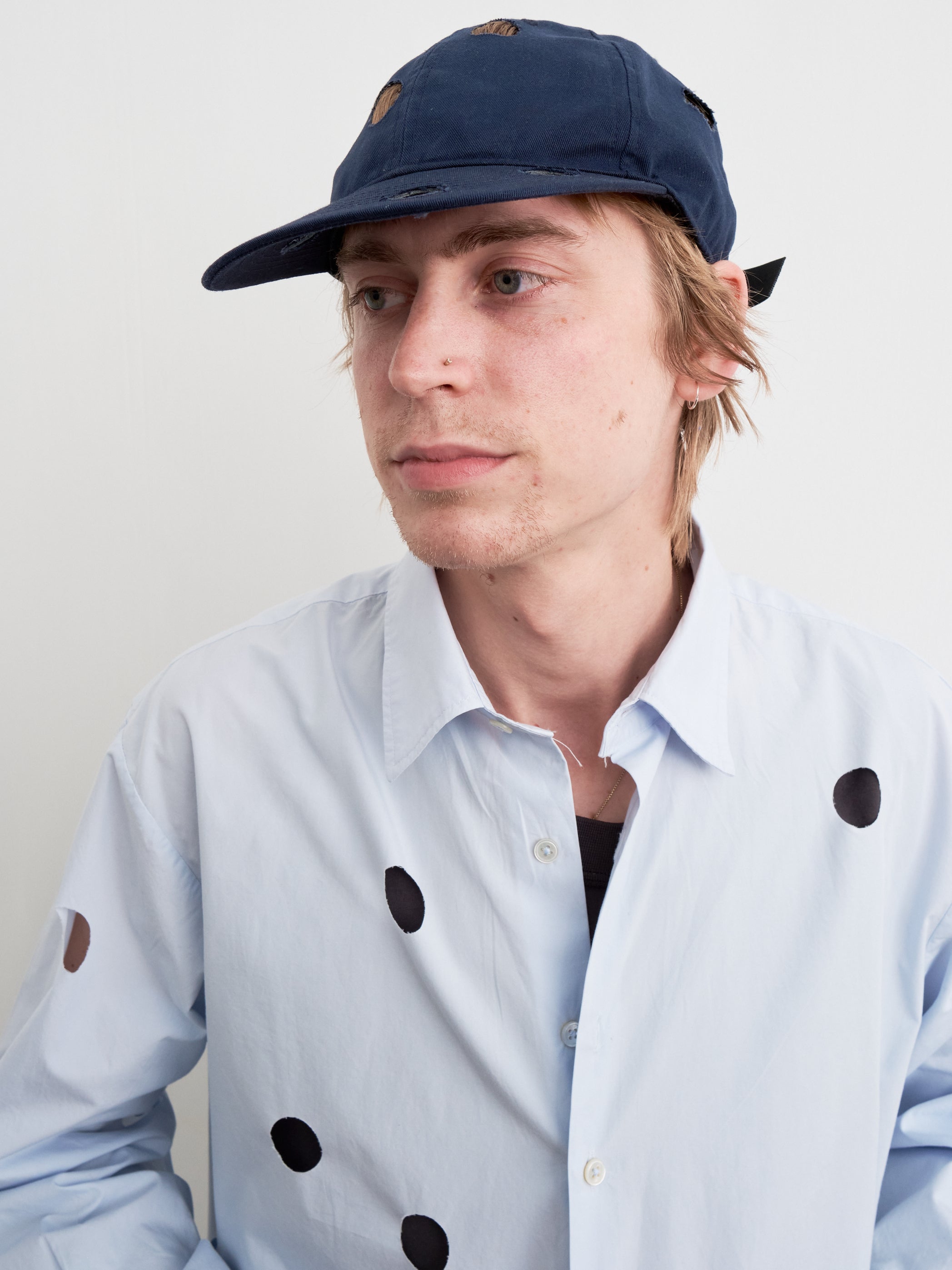 CF.21 RESEARCH HOLES CAP navy