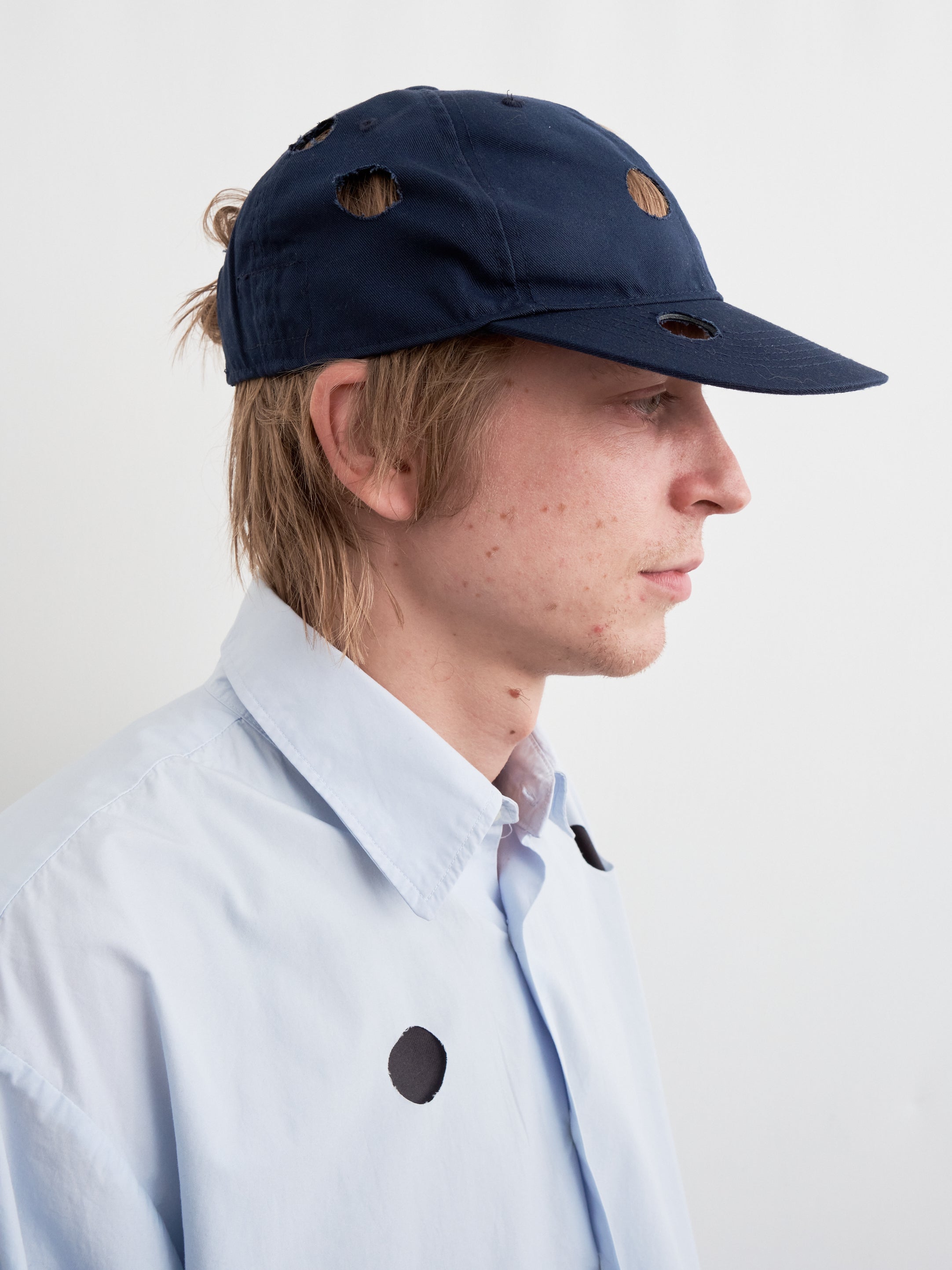 CF.21 RESEARCH HOLES CAP navy