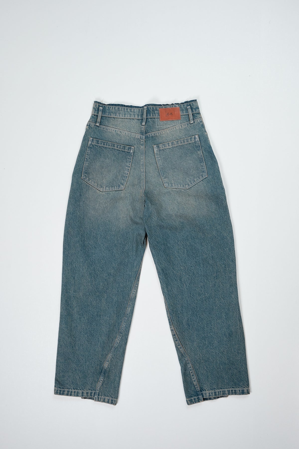 CF.22.15.01.02 WOBBLY JEANS denim vintage blue/green