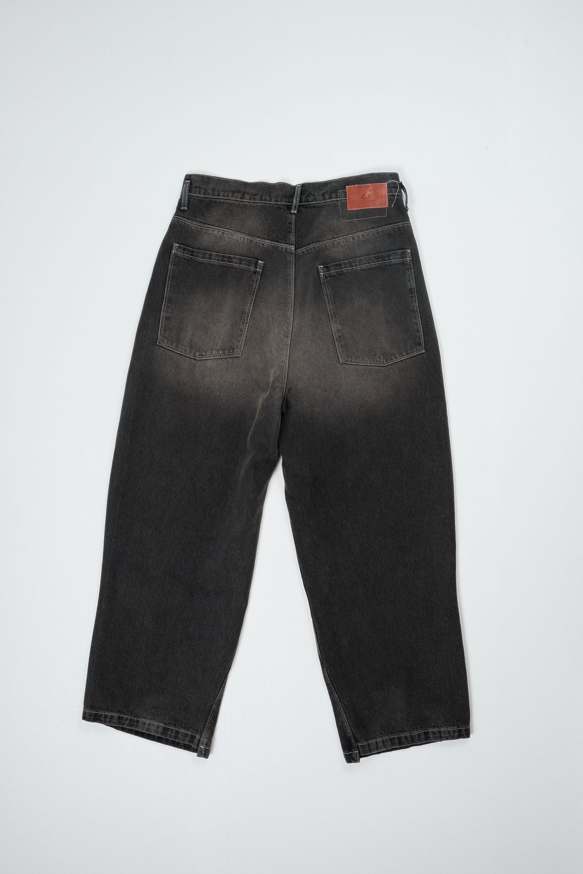 CF.22.15.02.01 WIDE JEANS denim faded brown