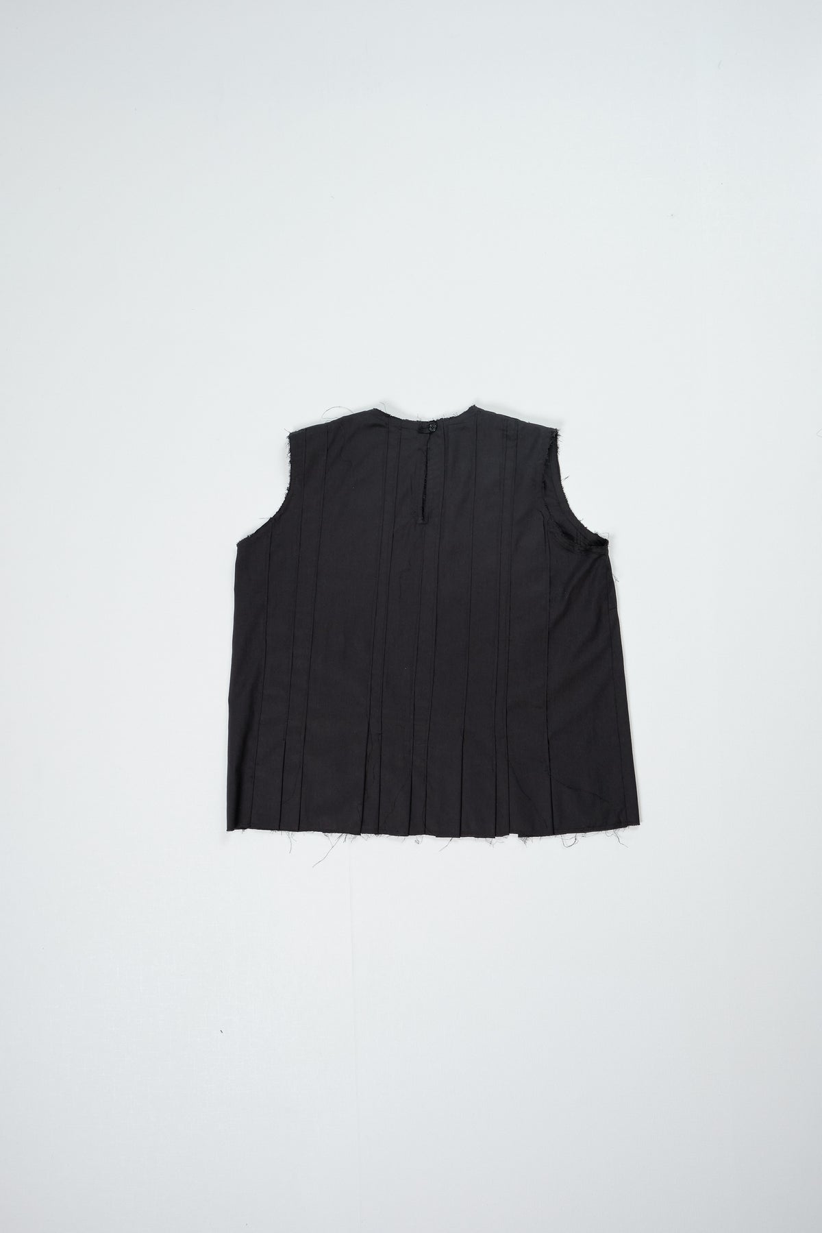 CF.22.05.03.01 PLEAT TOP poly/cotton black