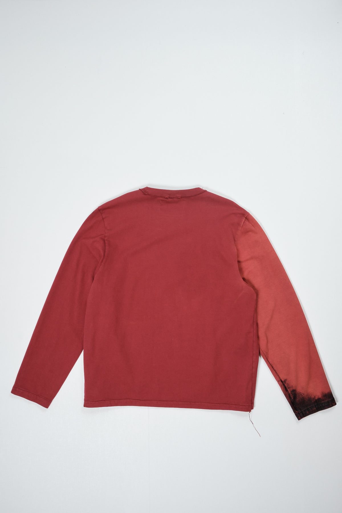 CF.22.01.04.04 PAINTED BIG TEE LS heavy jersey red/black