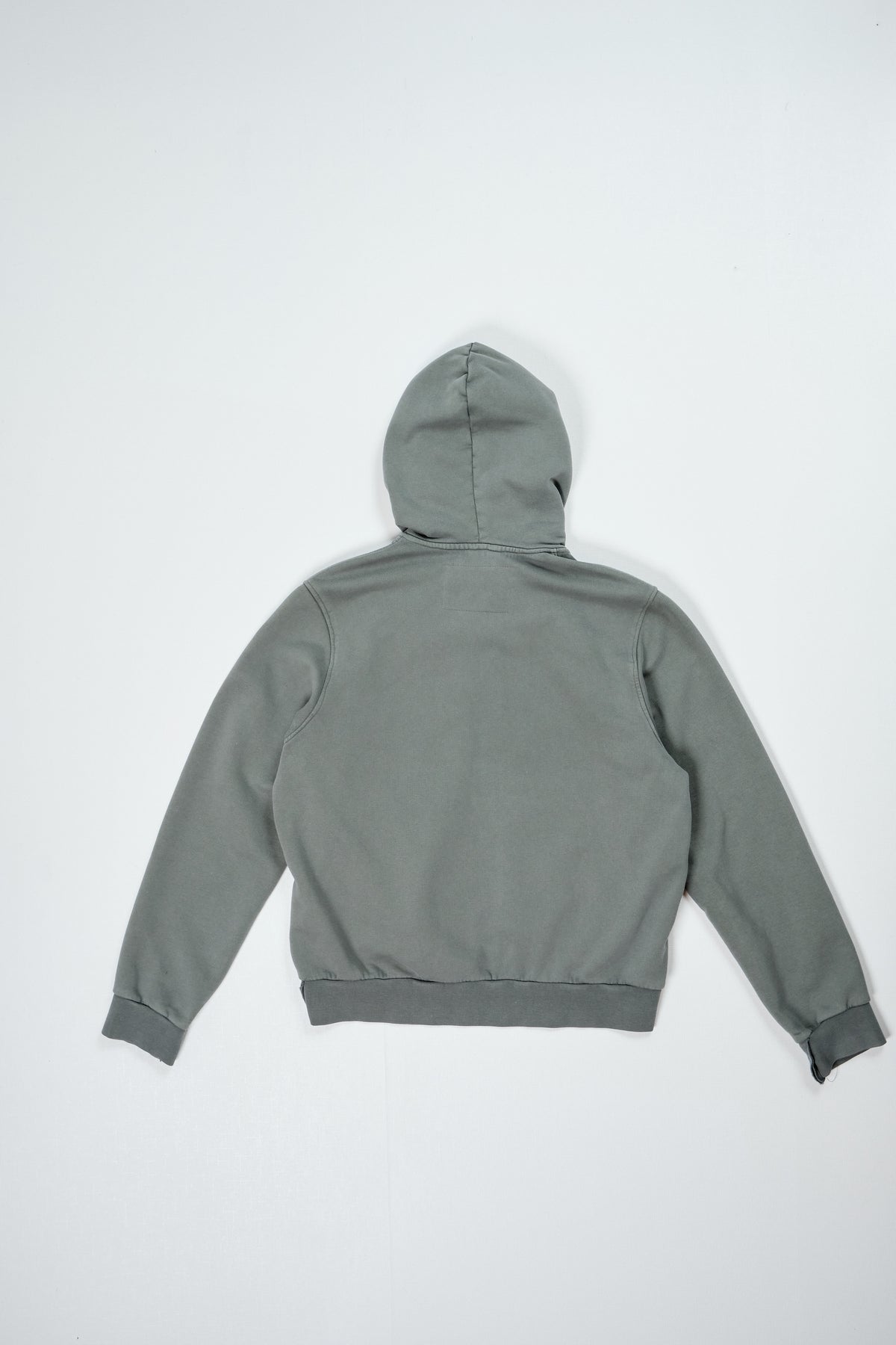 CF.22.02.03.01 ZIP HOODIE heavy brushed vintage green