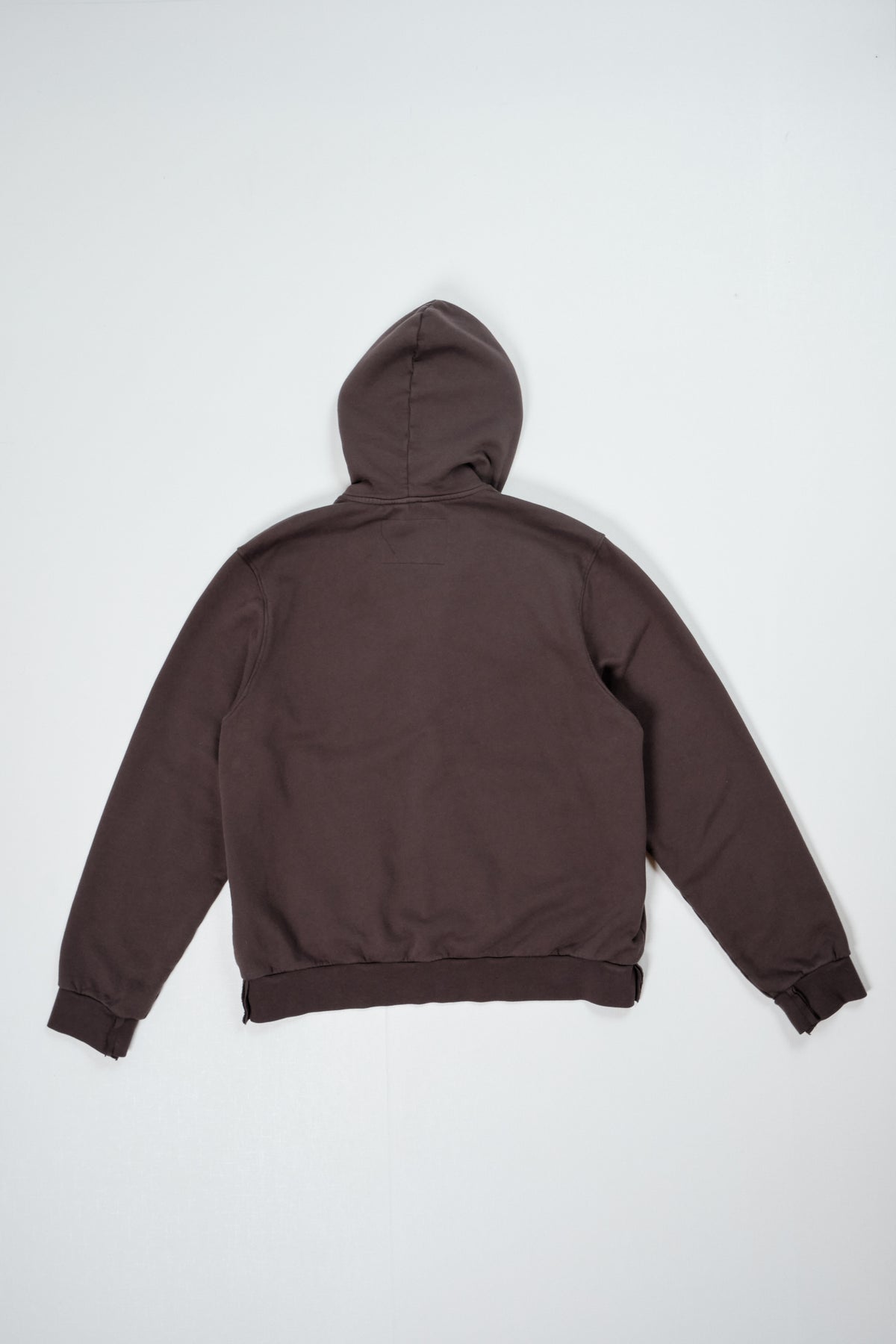 CF.22.02.03.02 ZIP HOODIE heavy brushed vintage brown
