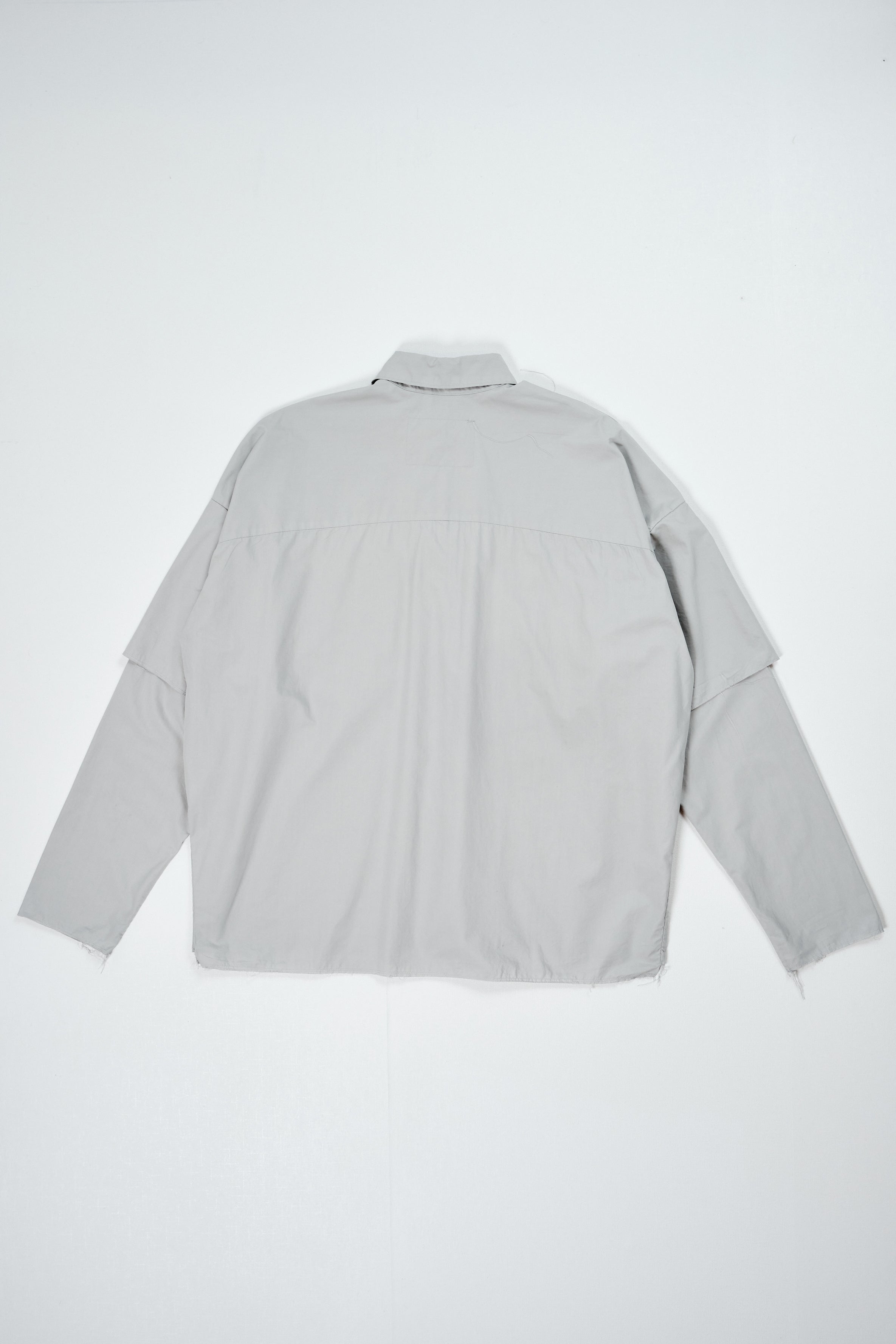 CF.22.04.04.02 DOUBLE SLEEVE SHIRT shirting light grey