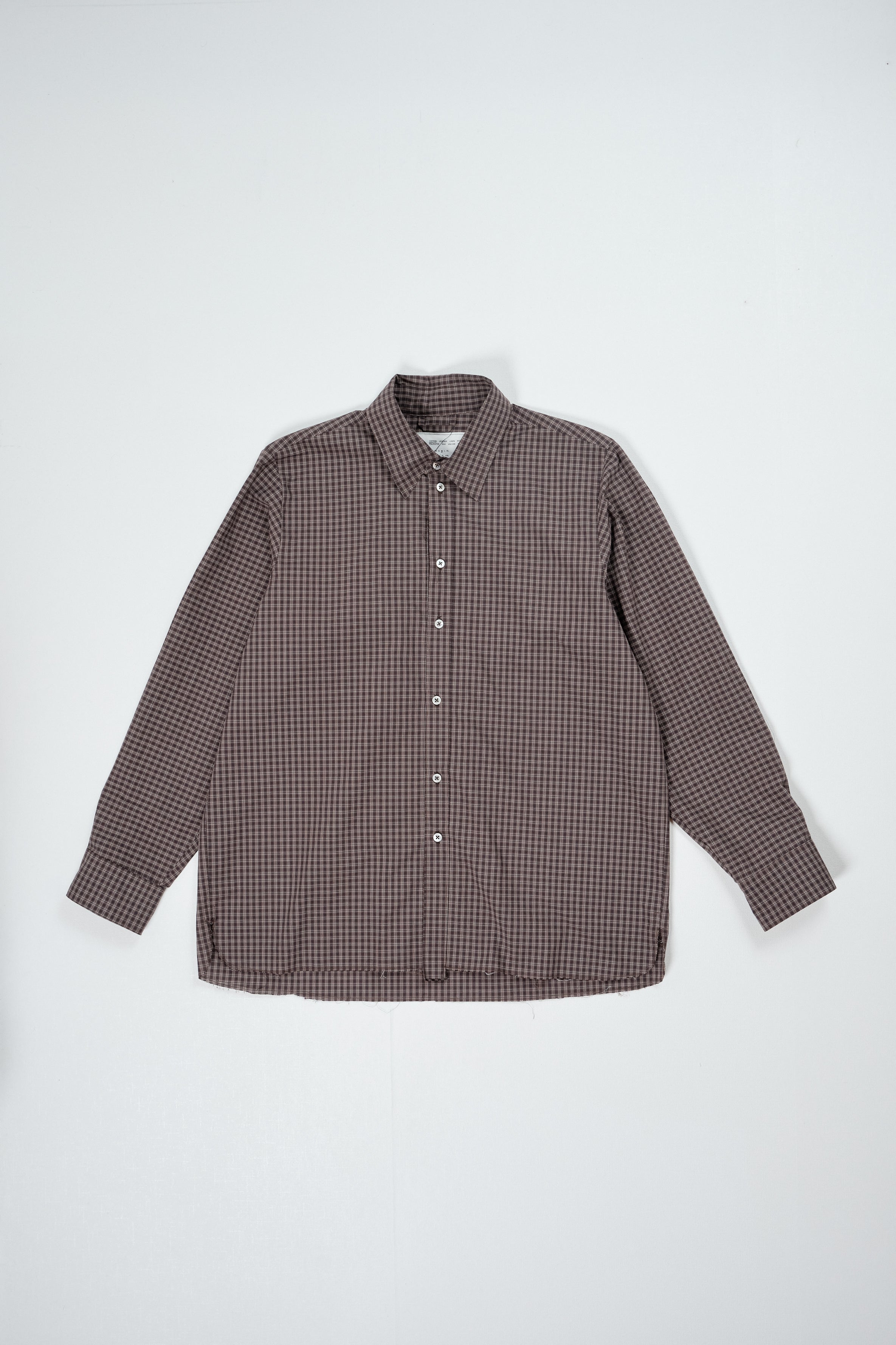 CF.22.04.02.04 NORMAL SHIRT medium shirting brown check