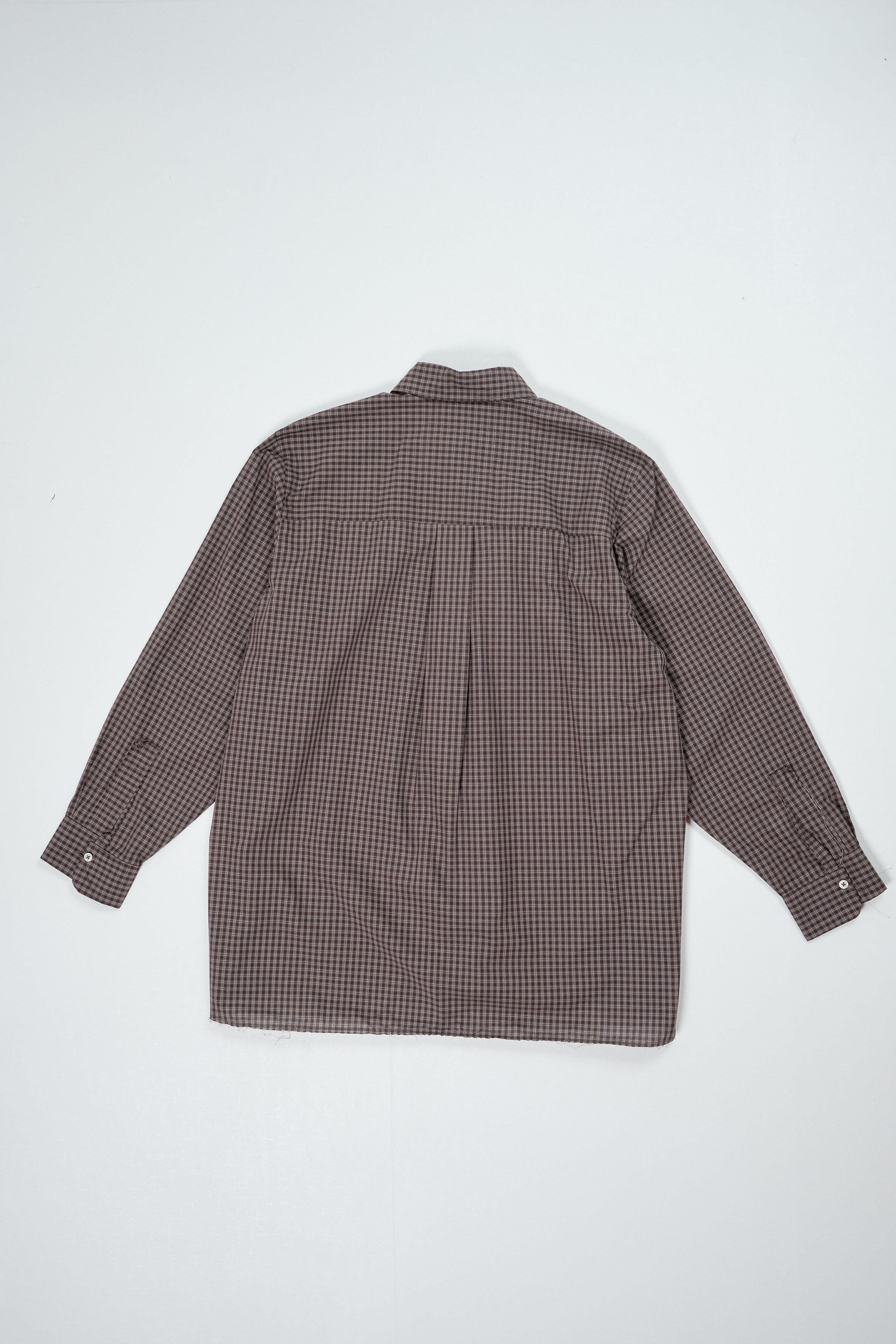 CF.22.04.03.04 BIG SHIRT cotton shirting brown check