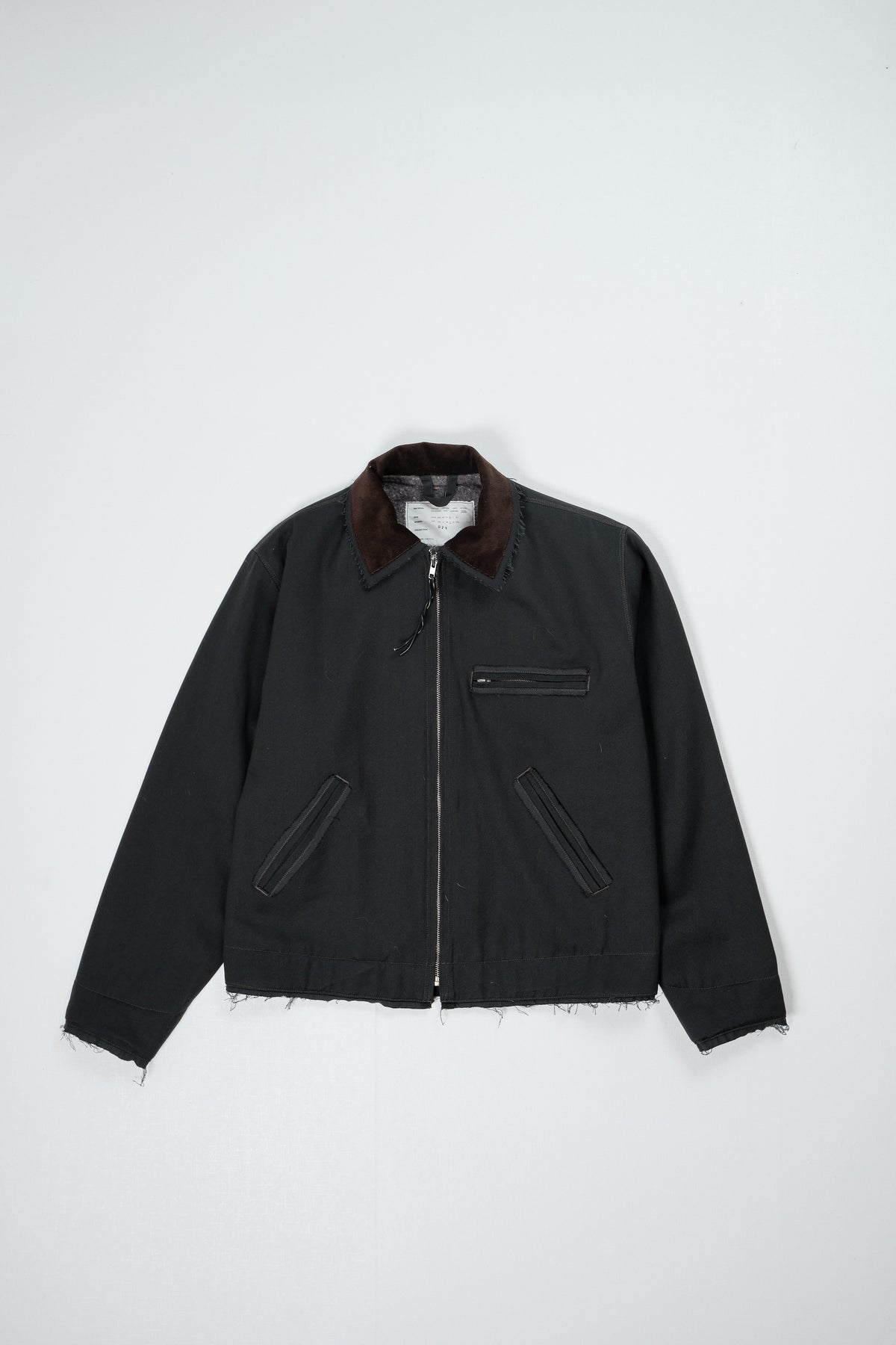 CF.22.10.03.01 WORKER JACKET wool twill grey