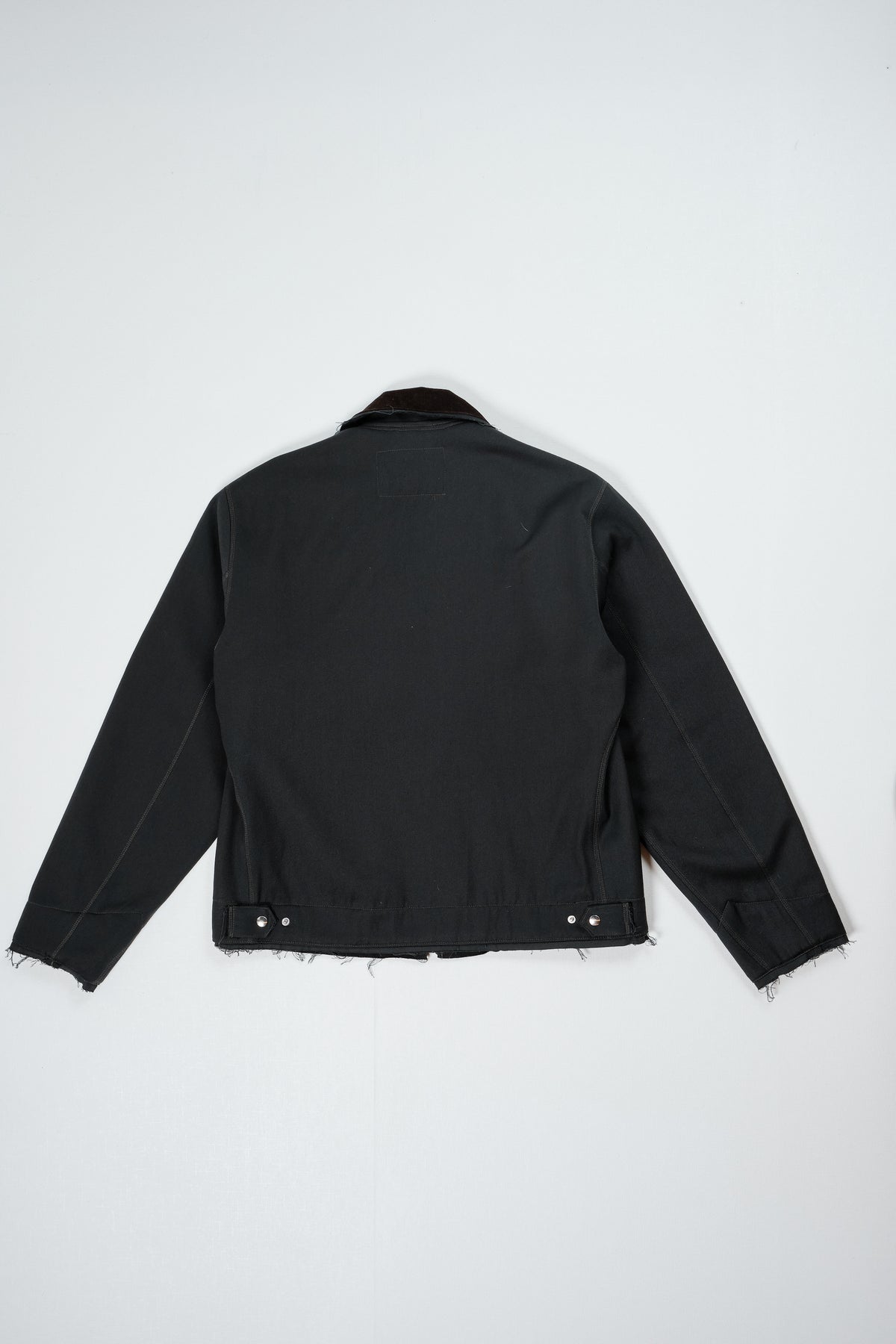 CF.22.10.03.01 WORKER JACKET wool twill grey