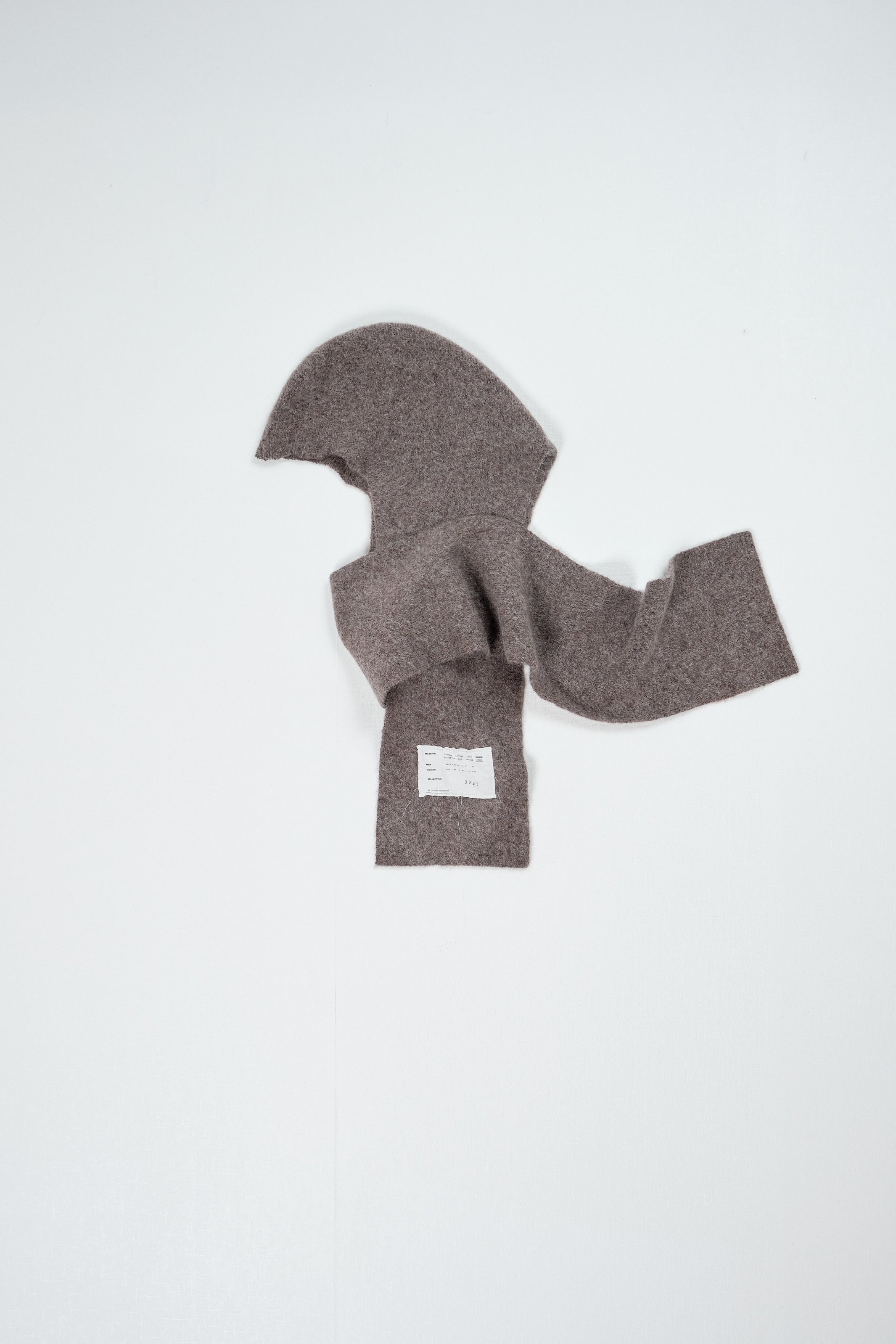 CF.22.11.02.01 BALACLAVA SCARF alpaca taupe