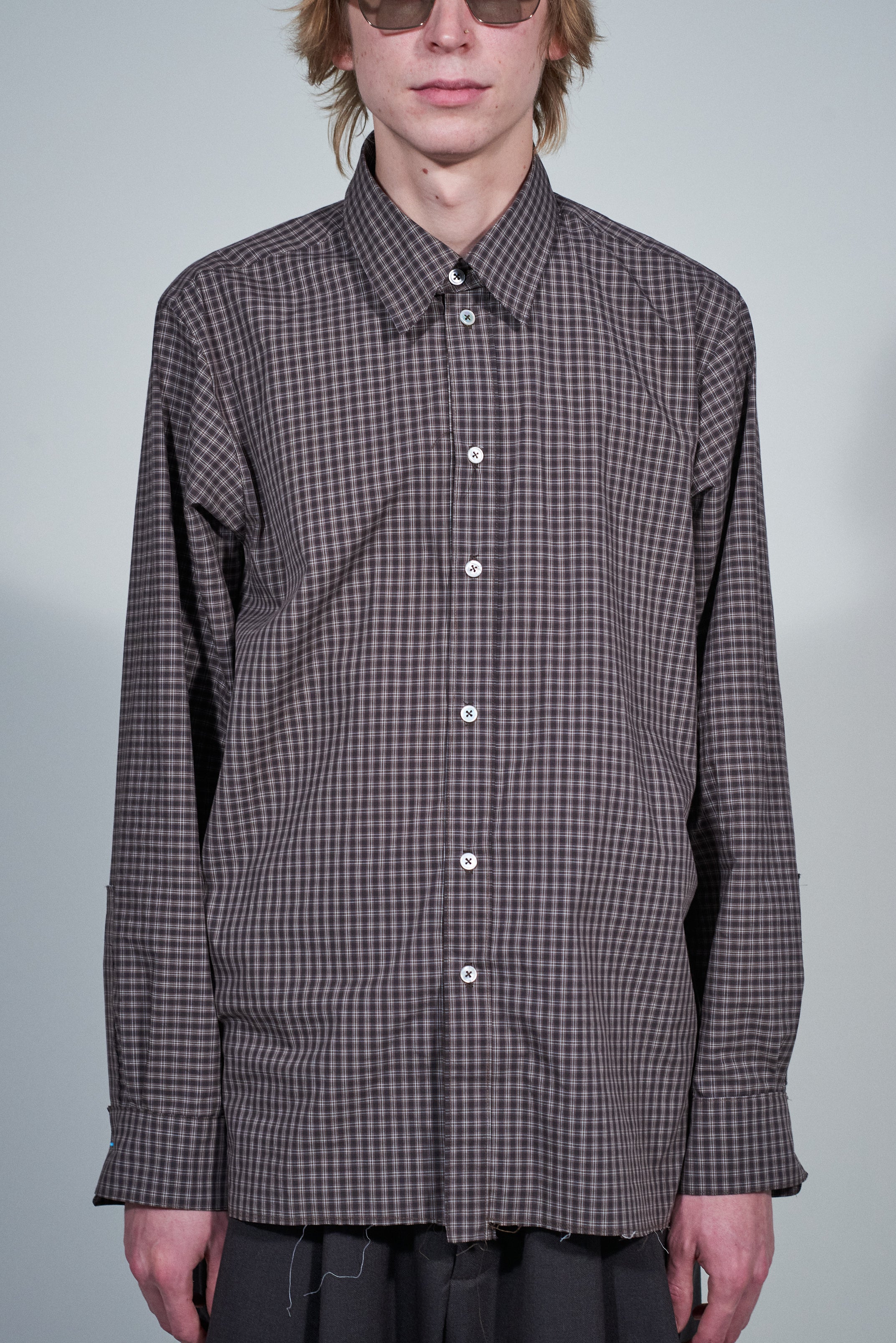 CF.22.04.02.04 NORMAL SHIRT medium shirting brown check