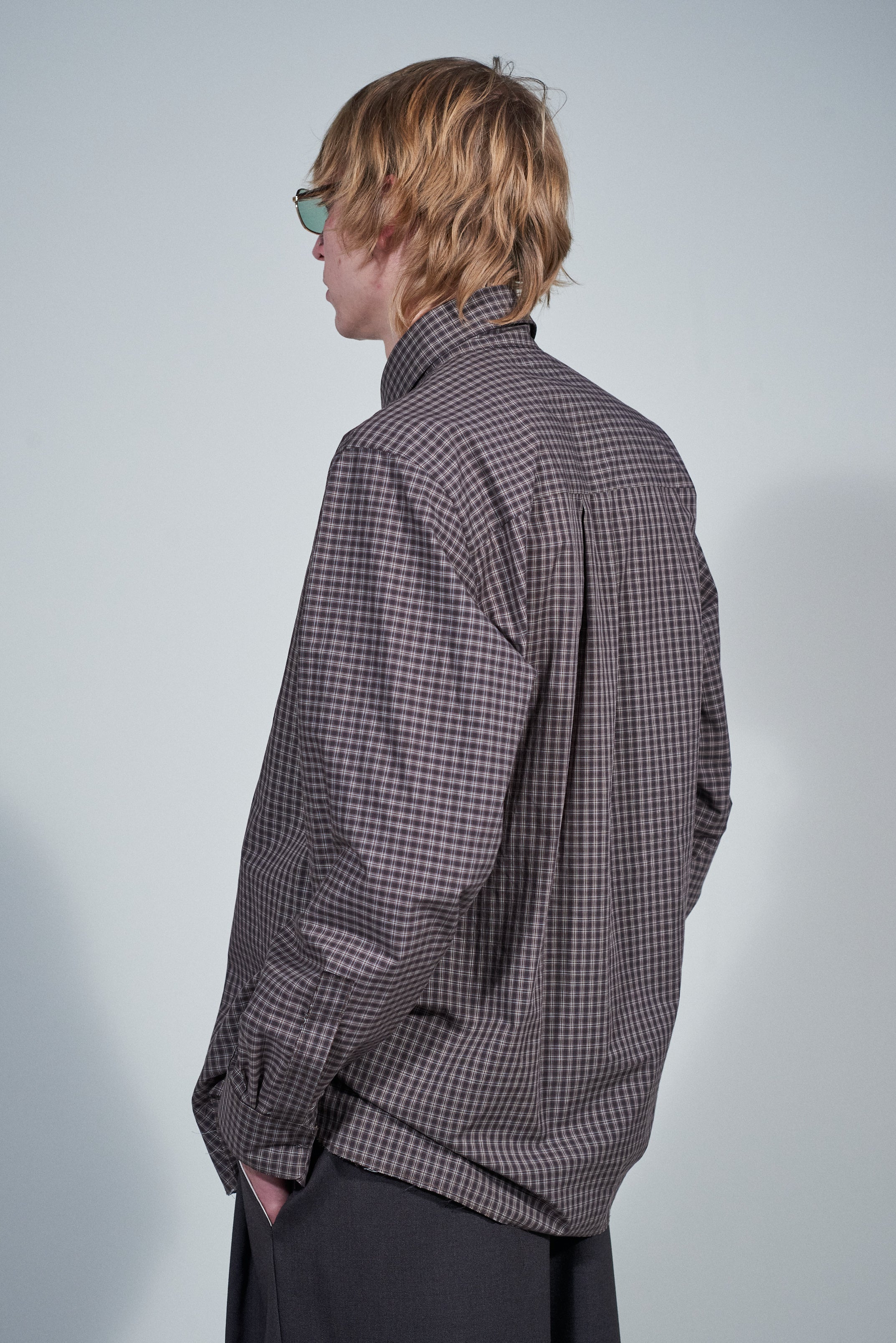CF.22.04.02.04 NORMAL SHIRT medium shirting brown check