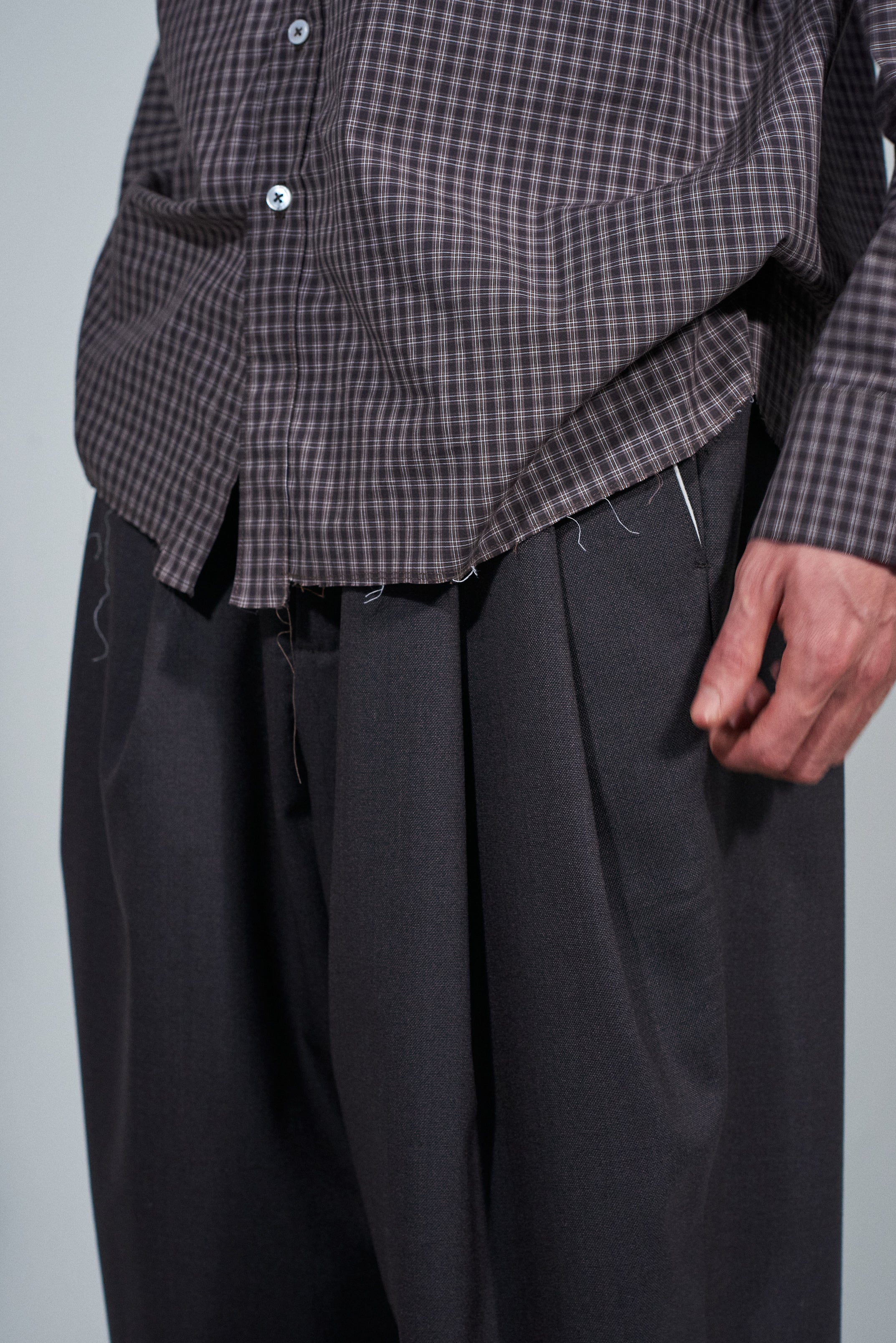 CF.22.04.02.04 NORMAL SHIRT medium shirting brown check