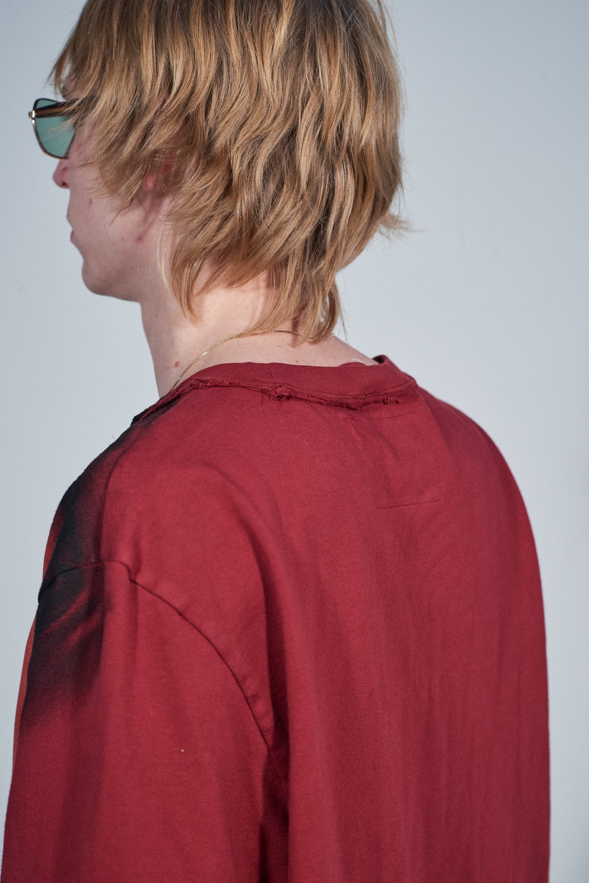 CF.22.01.04.04 PAINTED BIG TEE LS heavy jersey red/black
