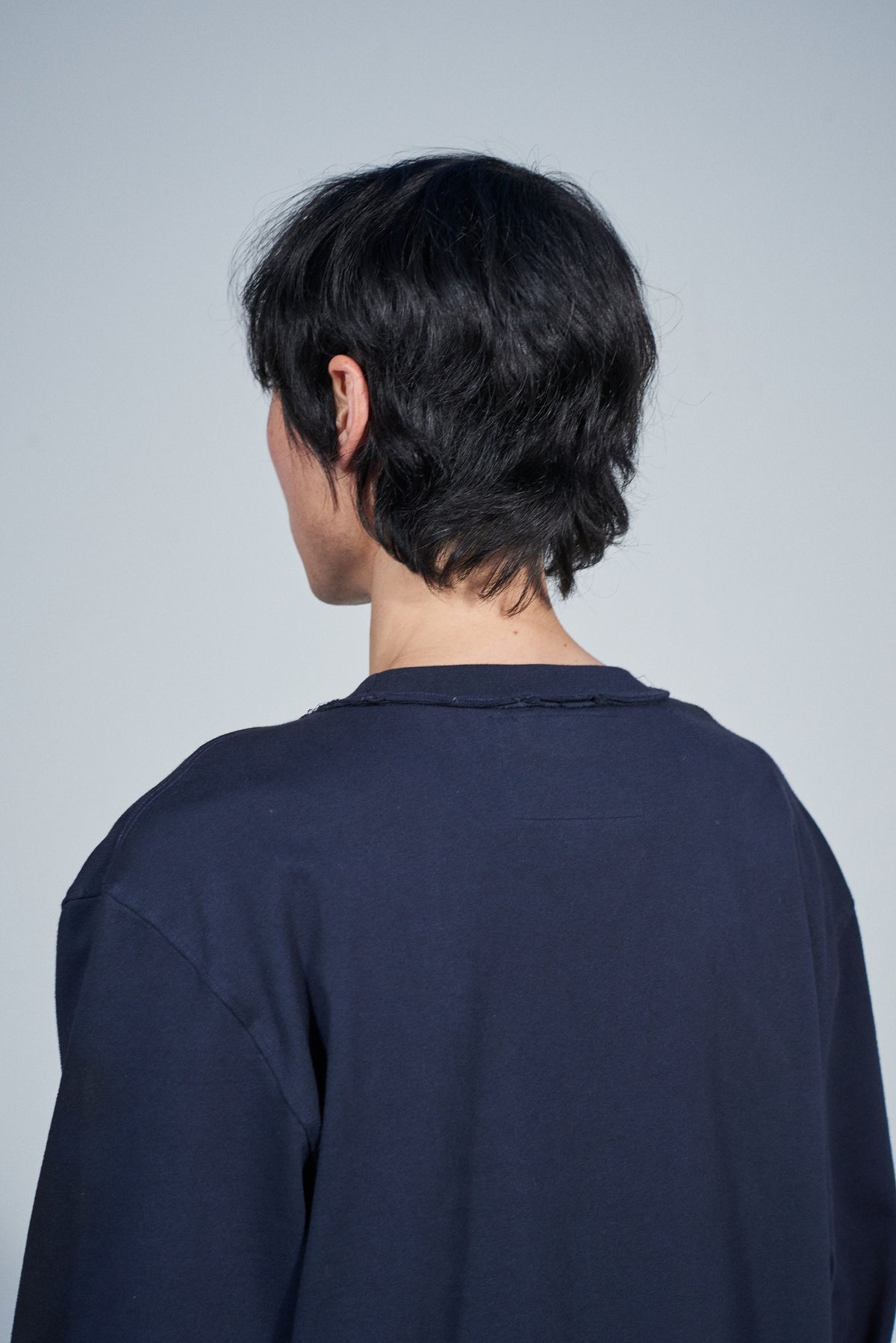 CF.22.01.04.05 PAINTED BIG TEE LS heavy jersey navy/brown
