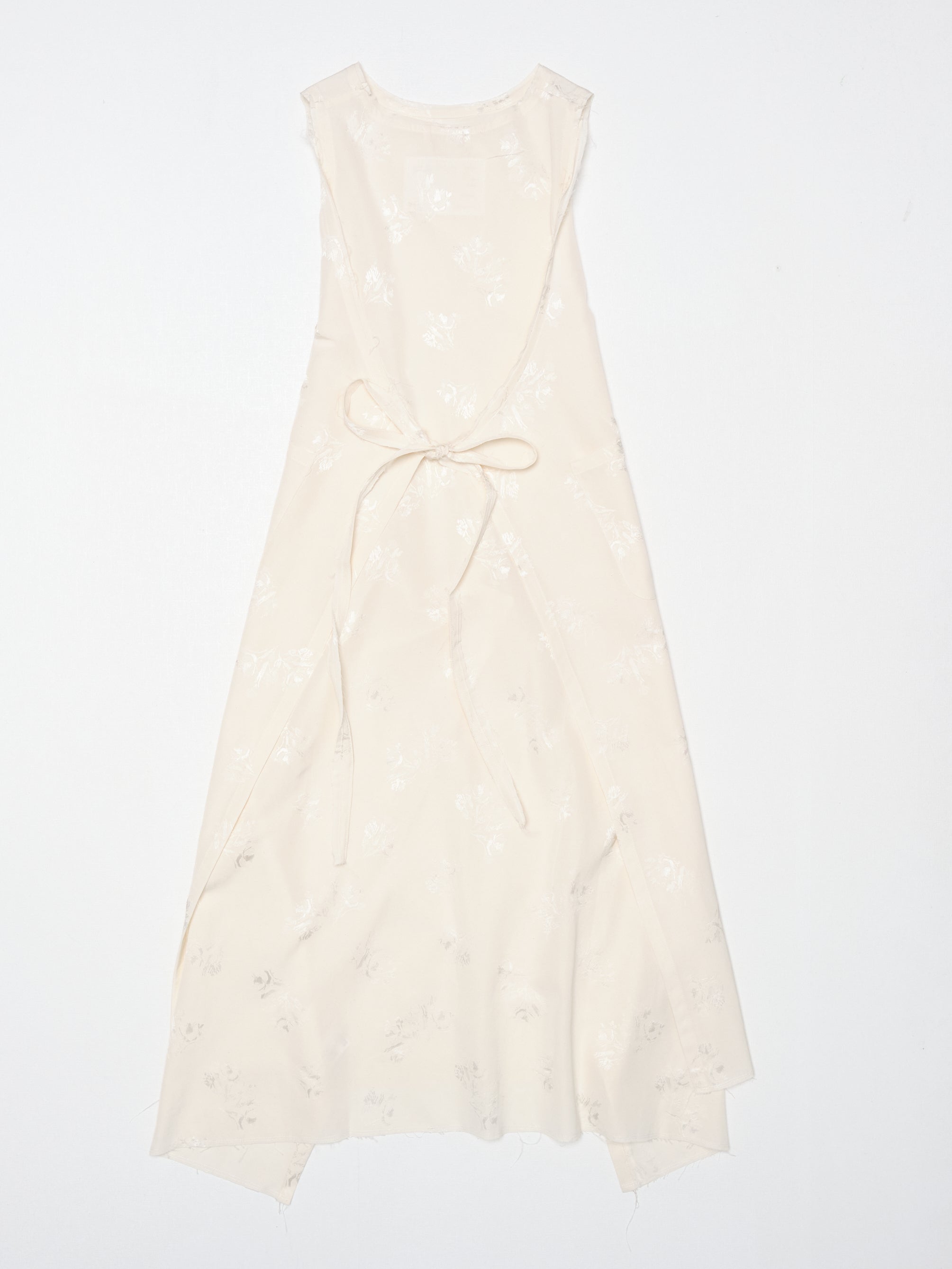 CF. EXCLUSIVES WRAP DRESS flower jacquard