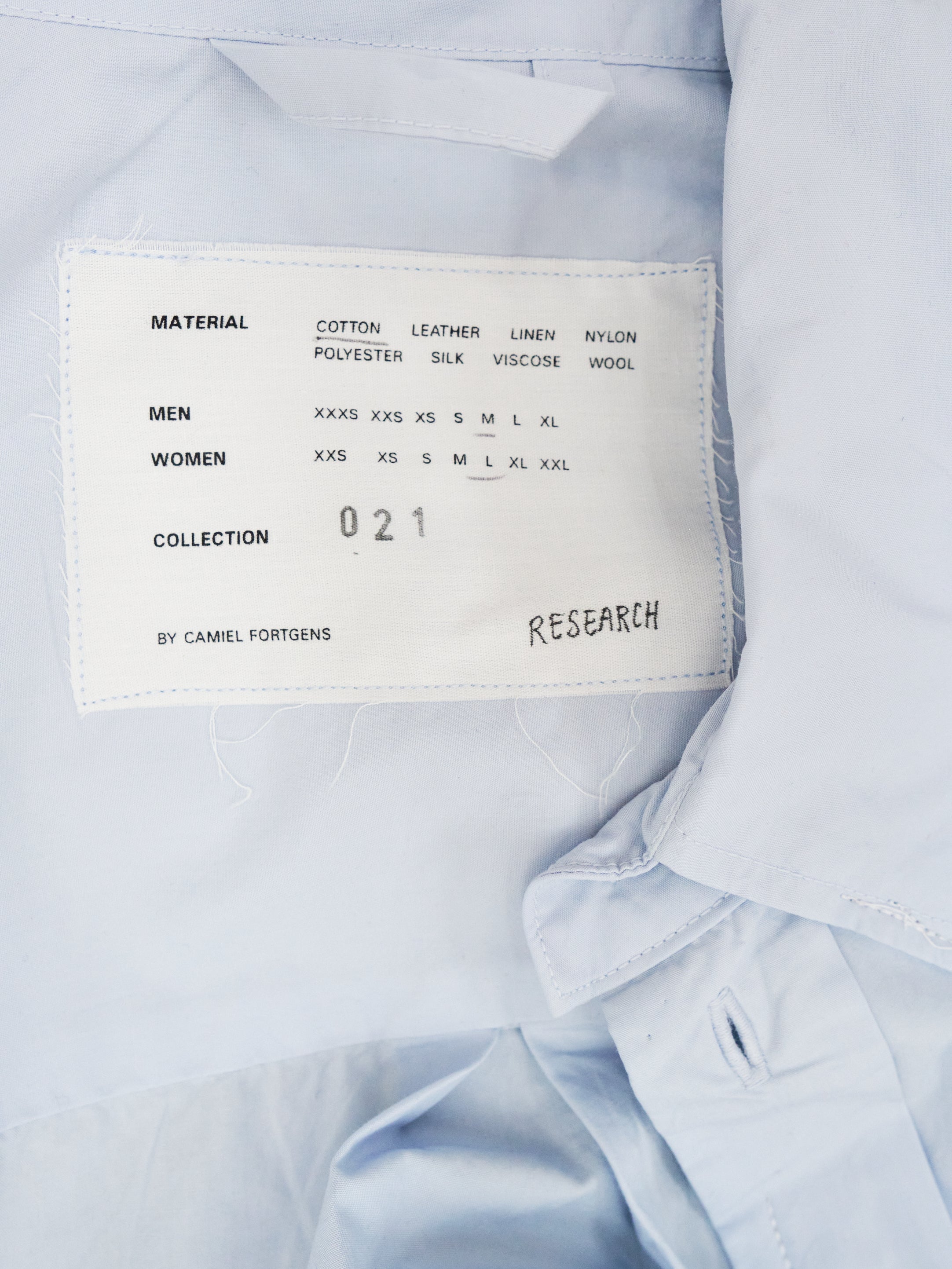 CF.21 RESEARCH SHIRT SWEATER