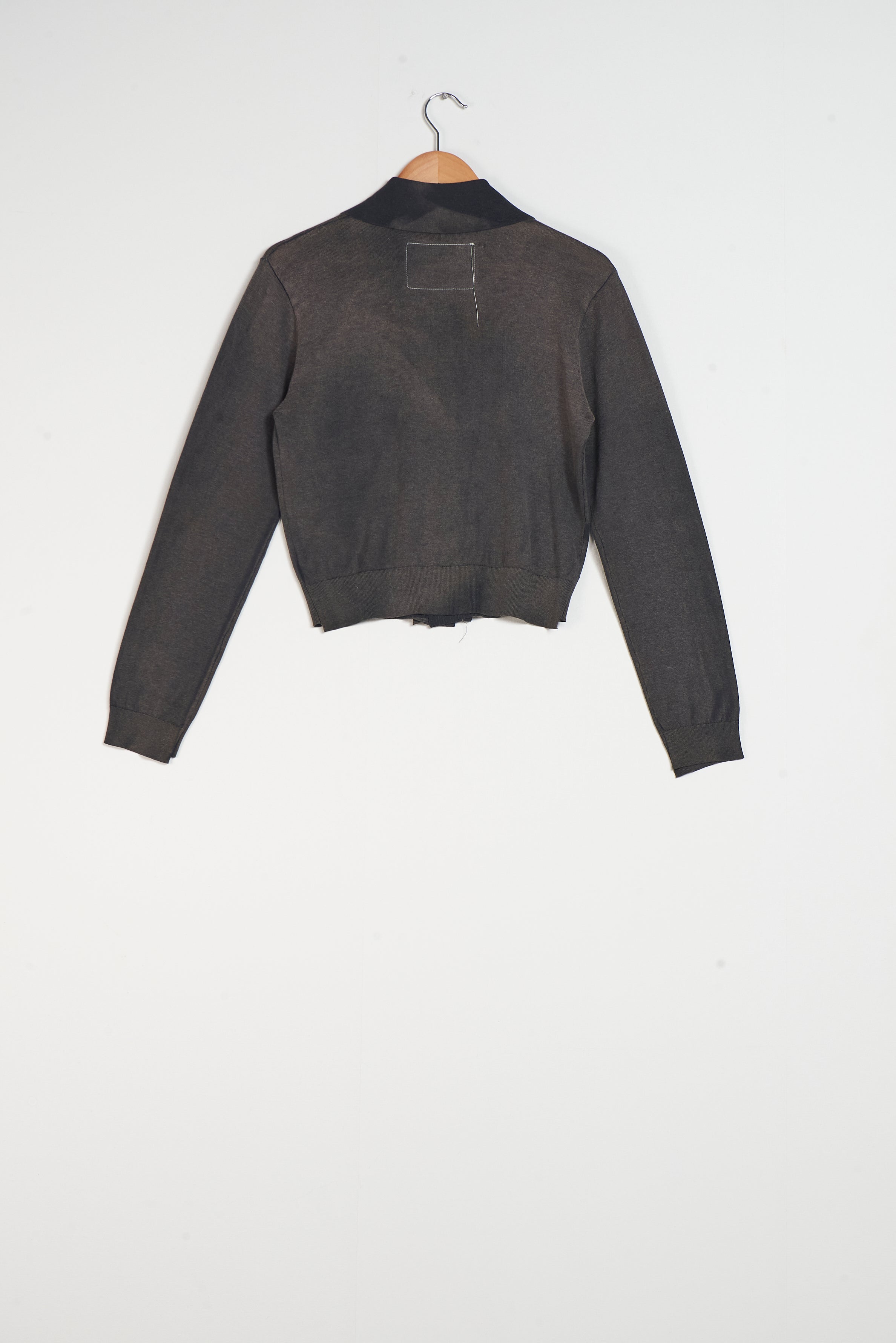 CF.20.03.01.01 70S CARDIGAN FADE OUT black